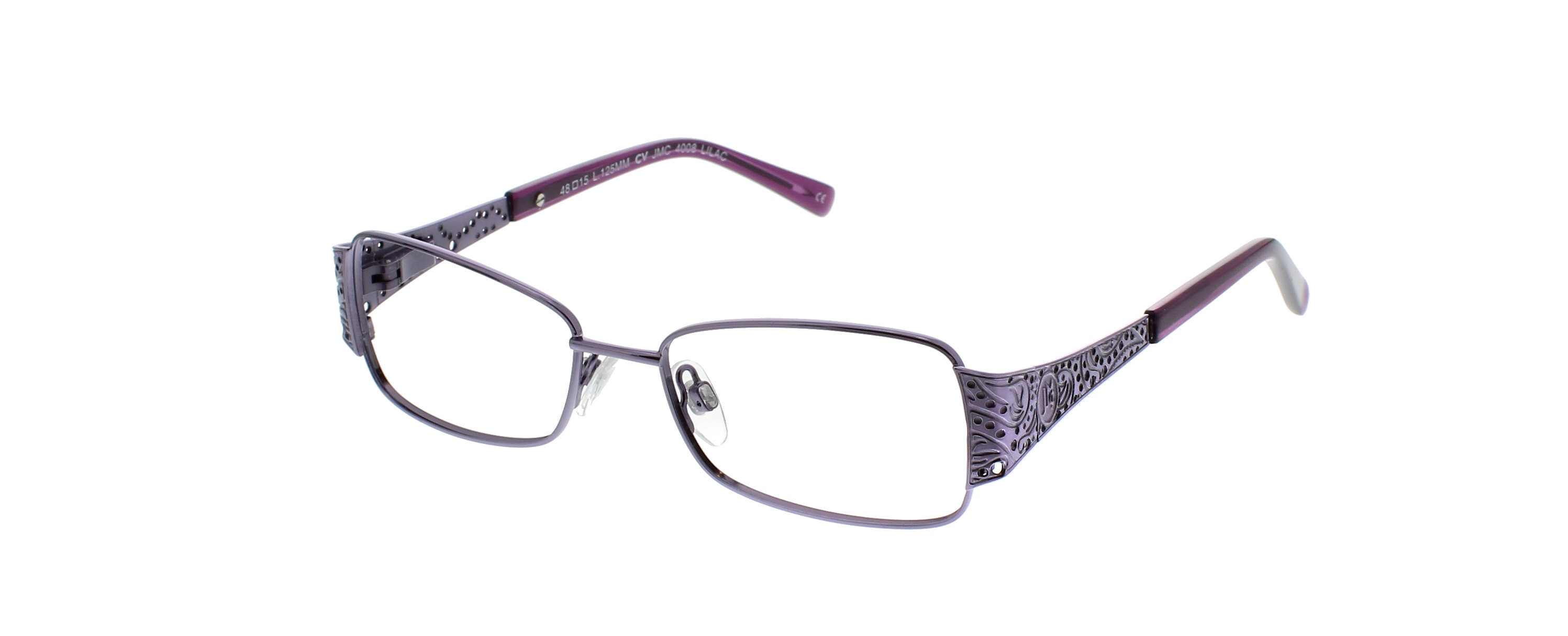 Jessica McClintock Purple RX glasses Jessica McClintock® Glasses | CoolFrames | coolframes.com  main image 3