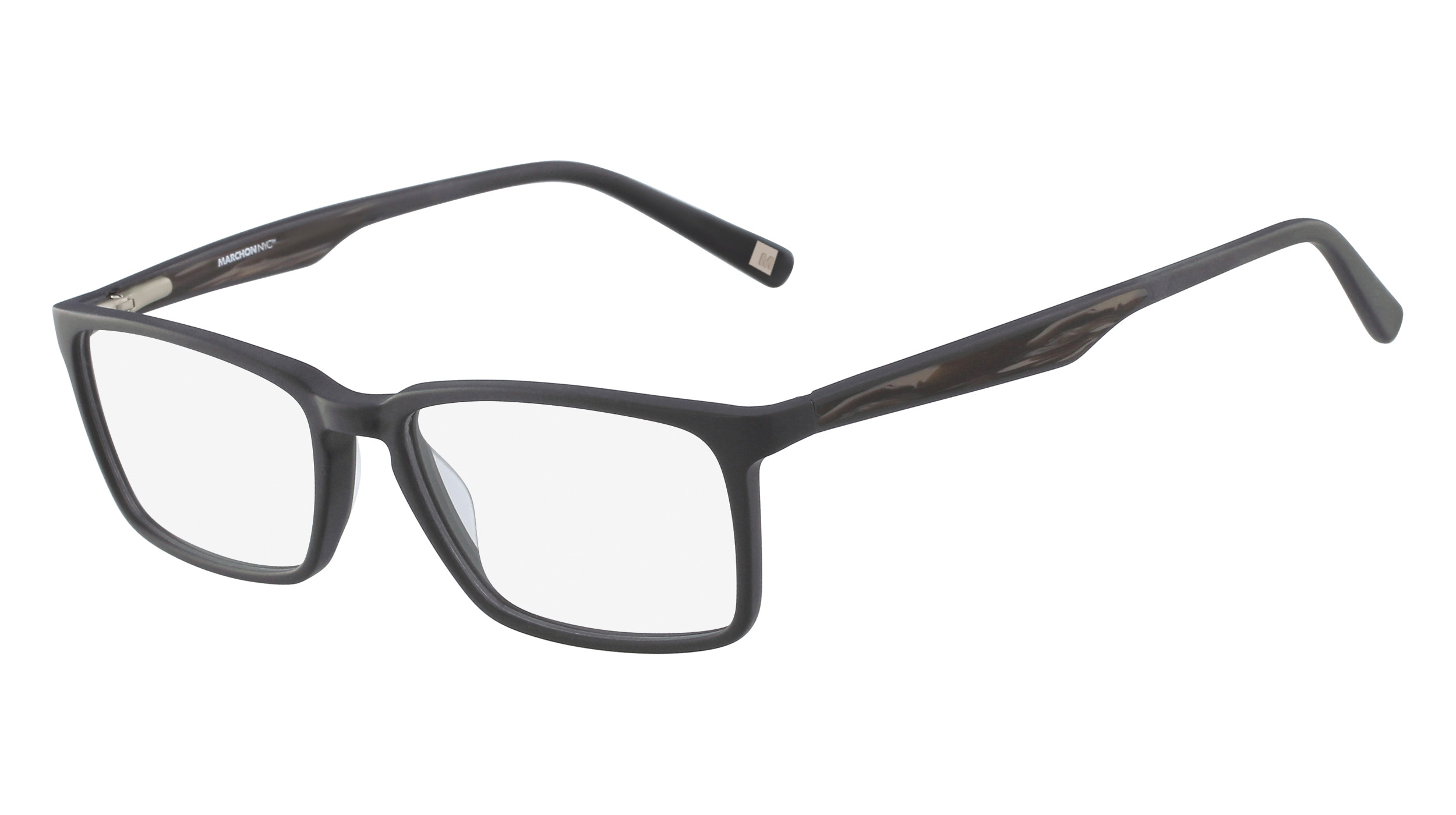 NEW MARCHON NYC M-CULLEN 033 Gunmetal Eyeglasses 52mm with Case M-CULLEN Eyeglasses - Marchon Authorized Retailer  main image 3