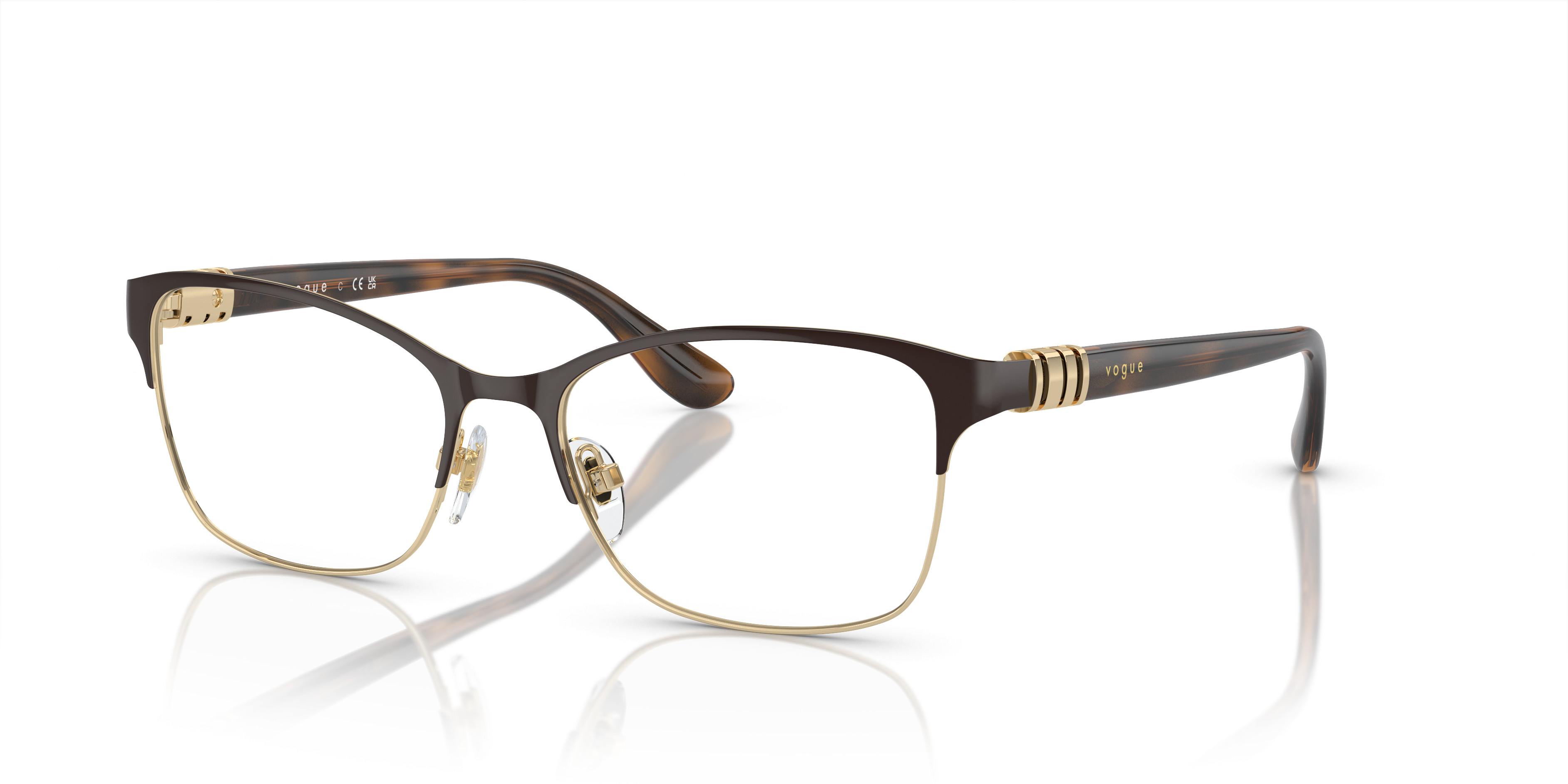 VO3660B Eyeglasses - Vogue Authorized Retailer | coolframes 