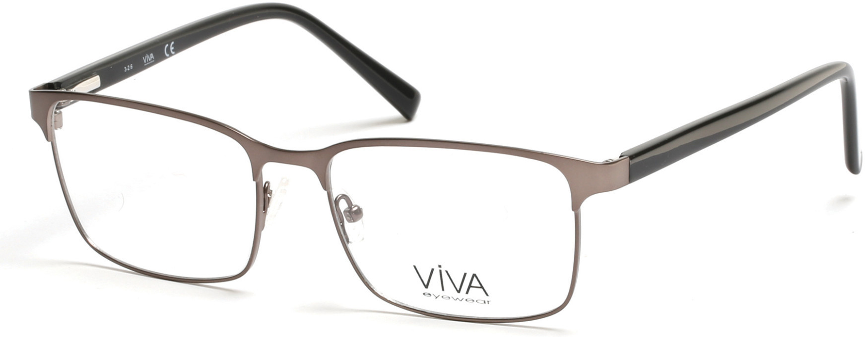 New Radiance by Viva VV-8021 020 Silver & Grey Eyeglasses 55/17/140 Viva Glasses from an Authorized Dealer | EyeOns.com main image 4