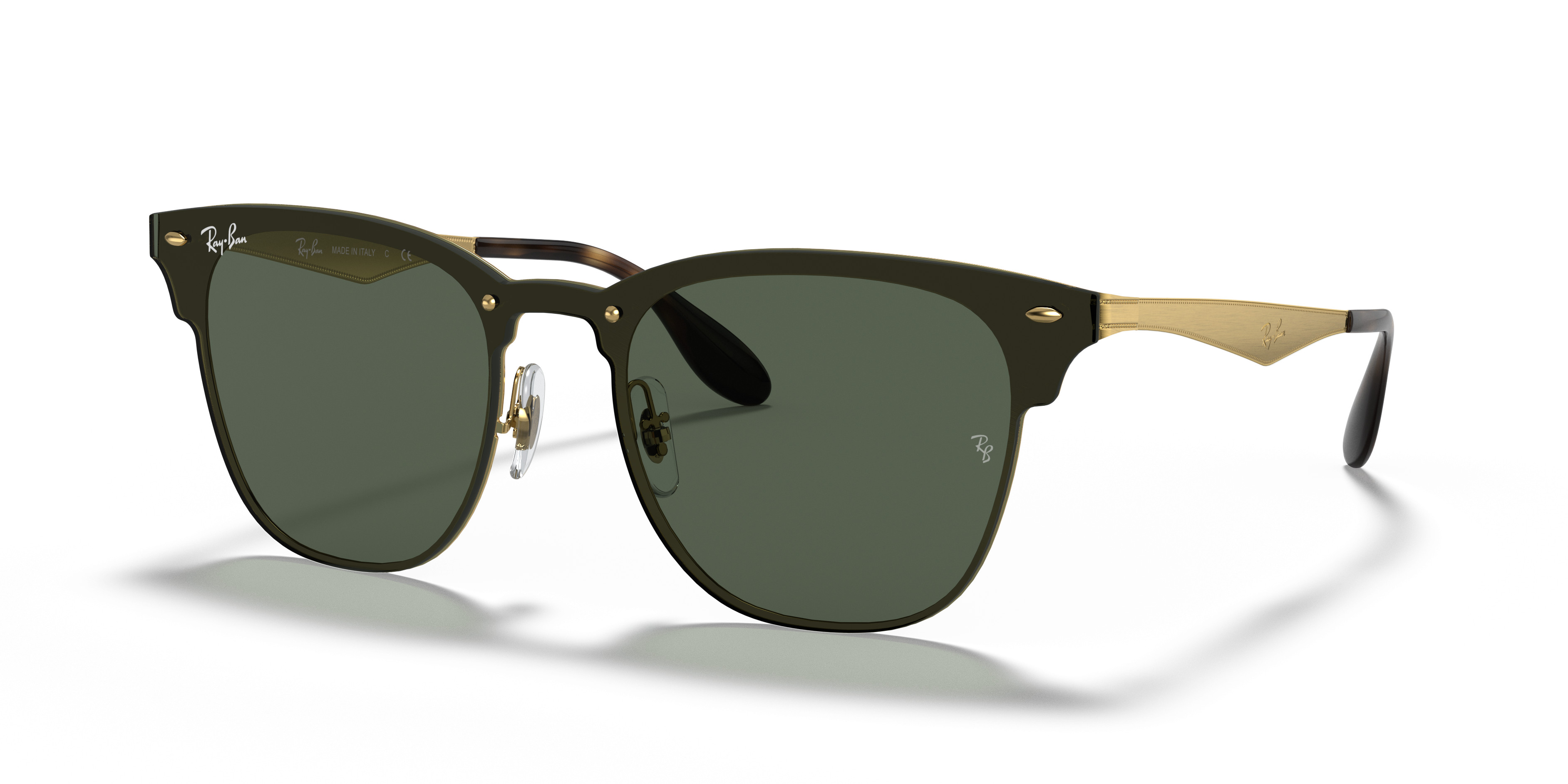 Sunglasses‎ Ray-Ban Blaze Clubmaster Collection Rb3576n Large Amazon.com: Ray-Ban Unisex RB3576N Blaze Clubmaster Square  main image 3