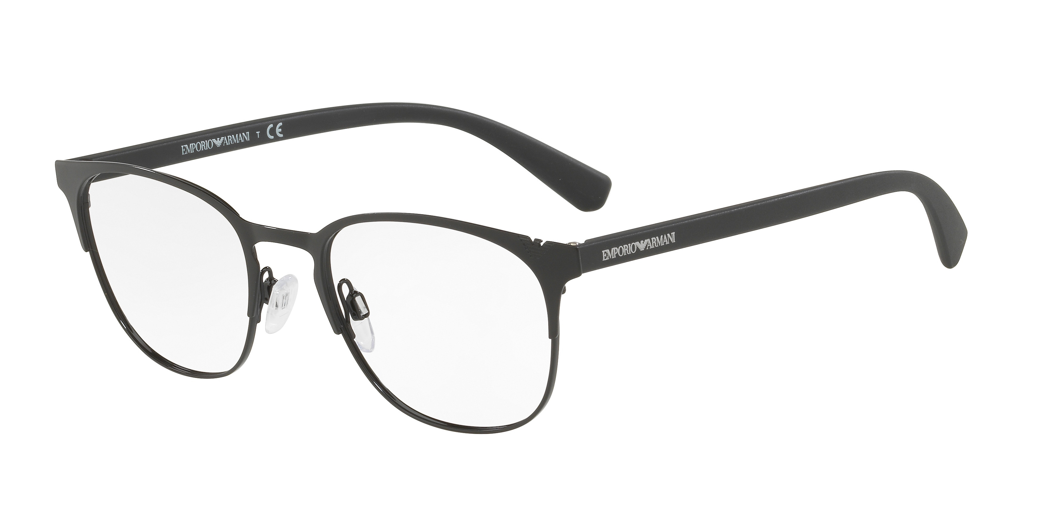 Emporio Armani EA3247 Eyeglasses Dark Green Rectangular Glasses Direct ™ -EA3247 - Pillow Matte Dark Green Frame  main image 2