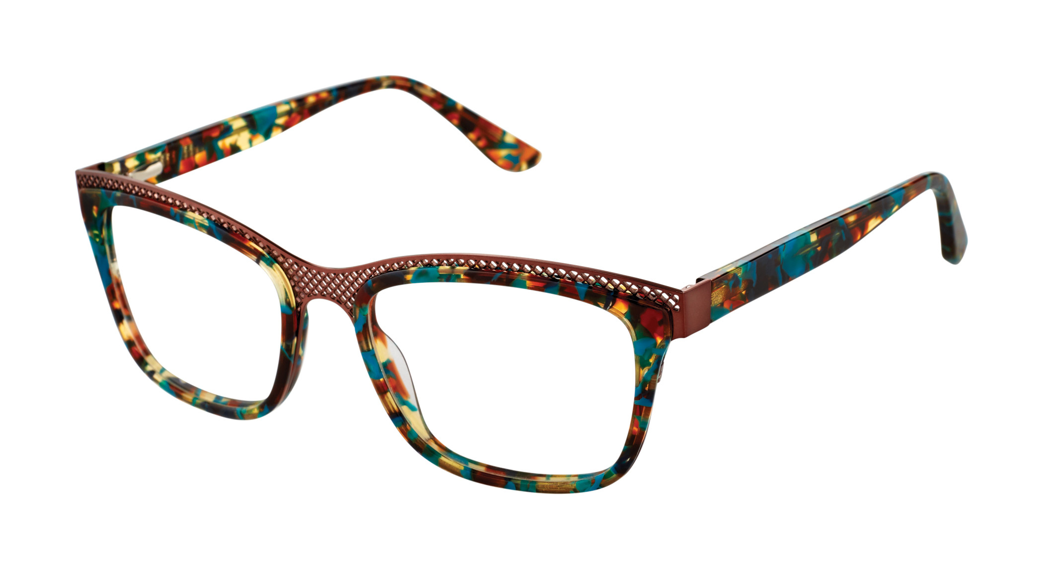 NWT GX by Gwen Stefani Black Glitter/Pink GX104 BLK GX104 Eyeglasses - gx by Gwen Stefani Authorized Retailer  main image 4