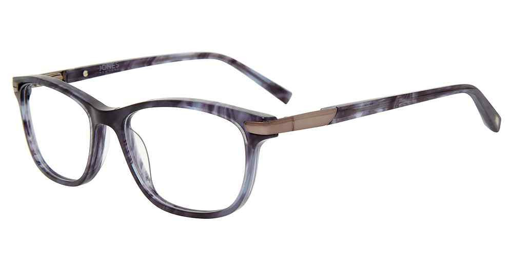 Jones J780 Blue Horn 56-15-140 JONES NEW YORK J780 Frame BLUE HORN 56-15-140 Glasses Eye  main image 2