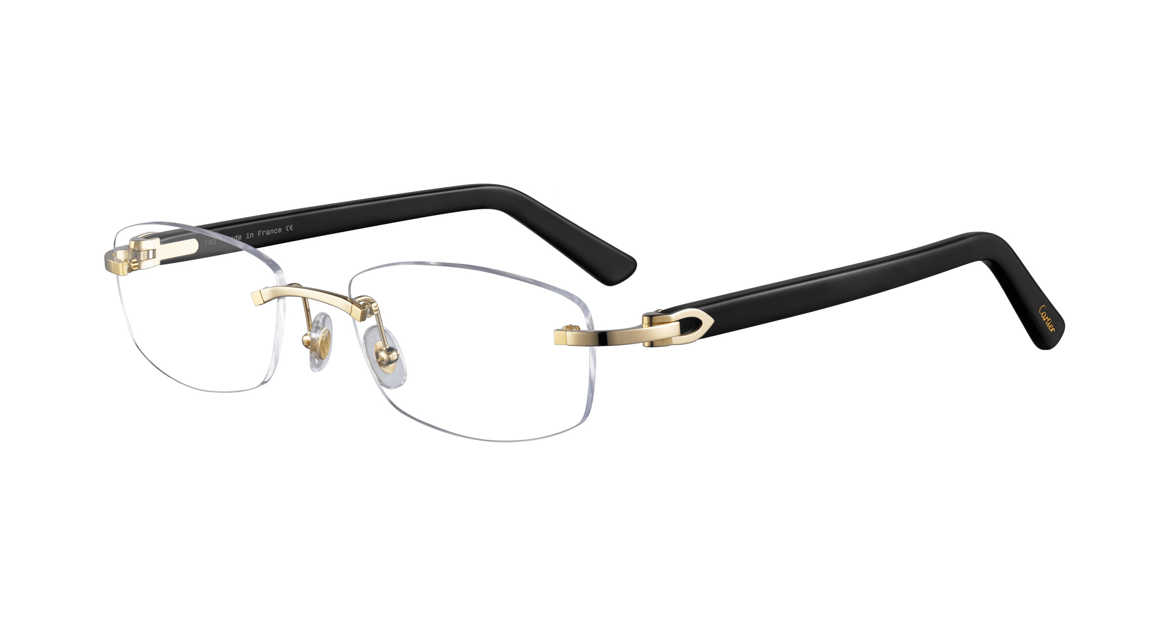 CT0144OA Eyeglasses - Cartier Authorized Retailer | coolframes.com 