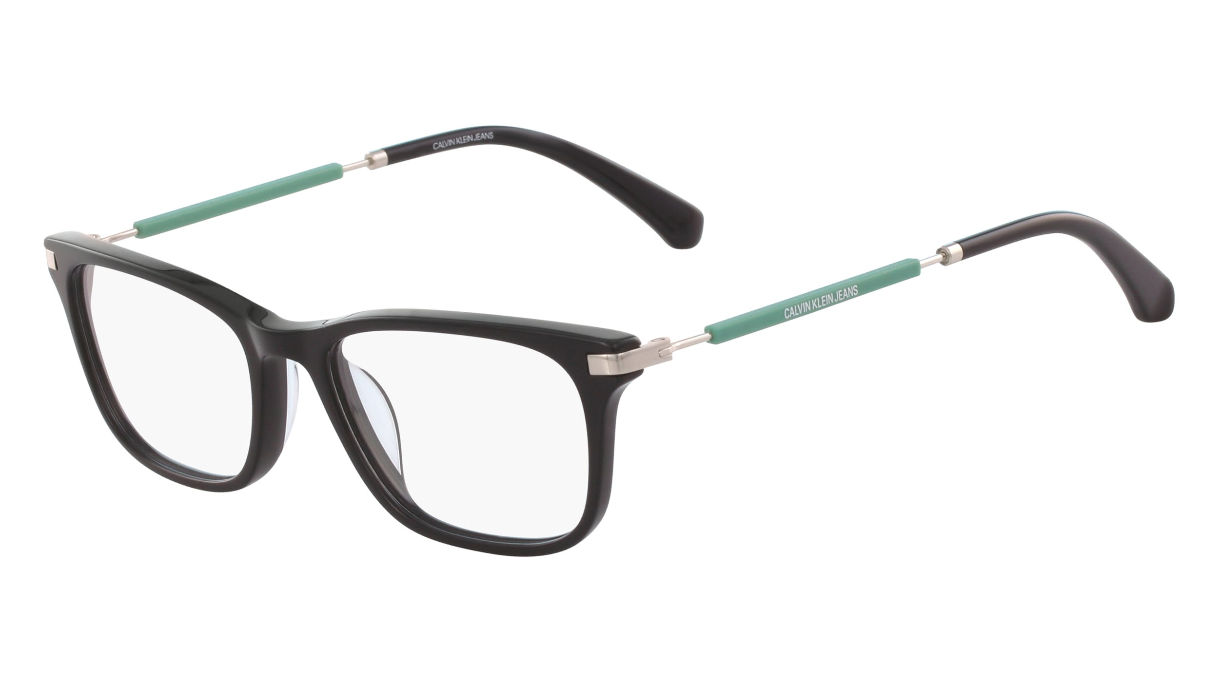 Calvin Klein Jeans‎ CKJ18705 001 51mm Eyeglasses Frames Black Green H18222 Calvin Klein Jeans CKJ18705 001 51mm Eyeglasses Frames Black  main image 3