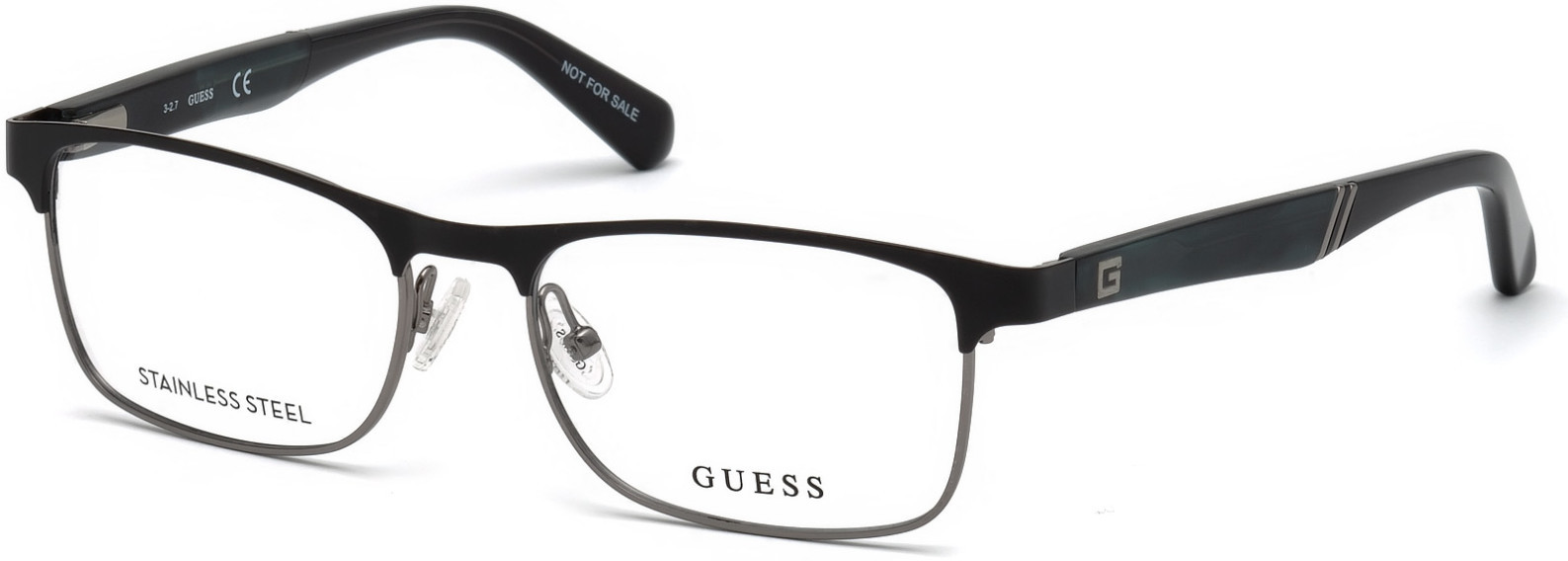 NWT Guess GU50133-001-53 Eyeglasses GU50133 Eyeglasses - Guess Authorized Retailer | coolframes  main image 4