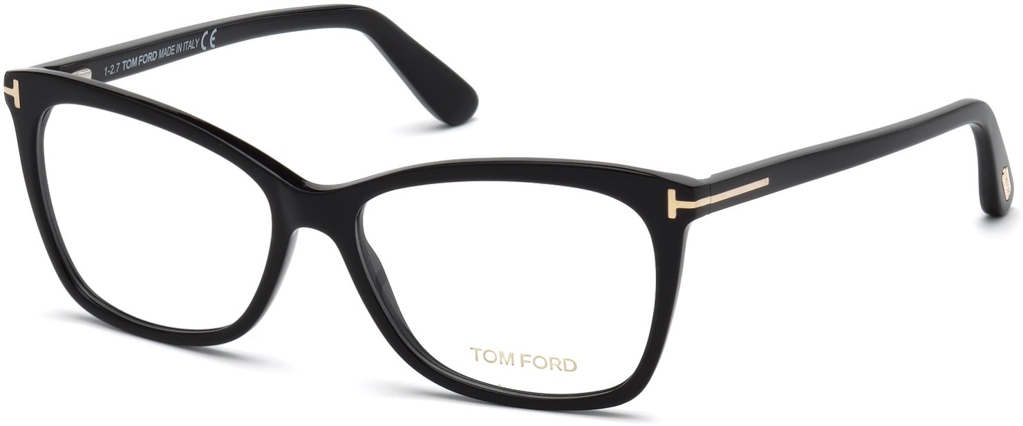 Tom Ford FT5827 Eyeglasses Transparent Rose Acetate Round Tom Ford Pink Metal Eyeglass Frames for sale | eBay main image 3