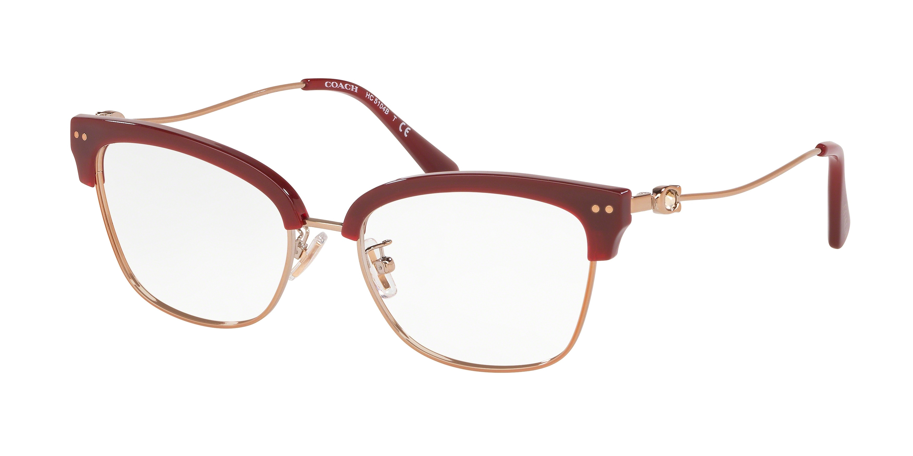 Coach Panchali 2038 eyeglasses frames COACH PANCHALI 2038 Eyeglasses in color 620 Burgundy | eBay UK main image 4