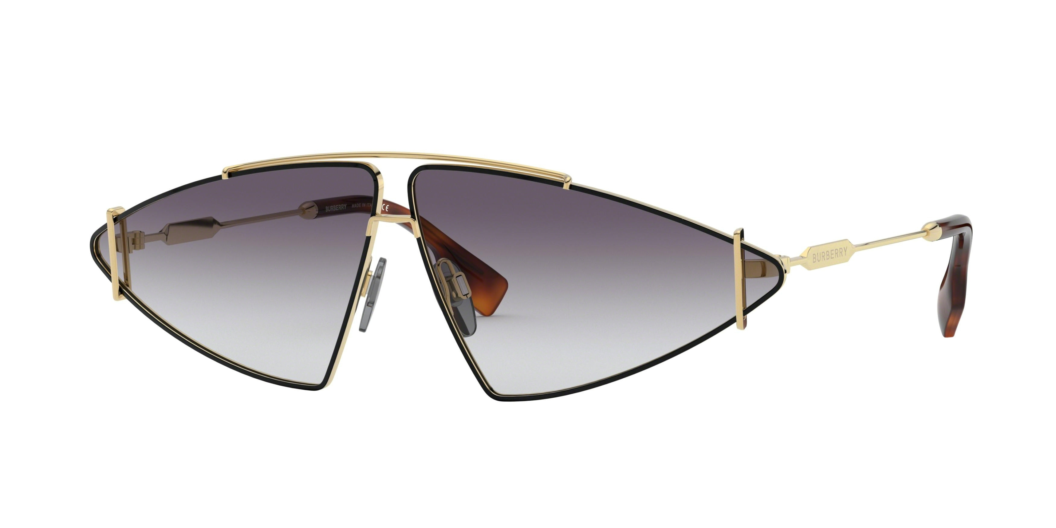 NEW AUTH Burberry Alice 61mm Sunglasses BE3138 BE3138 ALICE Sunglasses - Burberry Authorized Retailer  main image 3