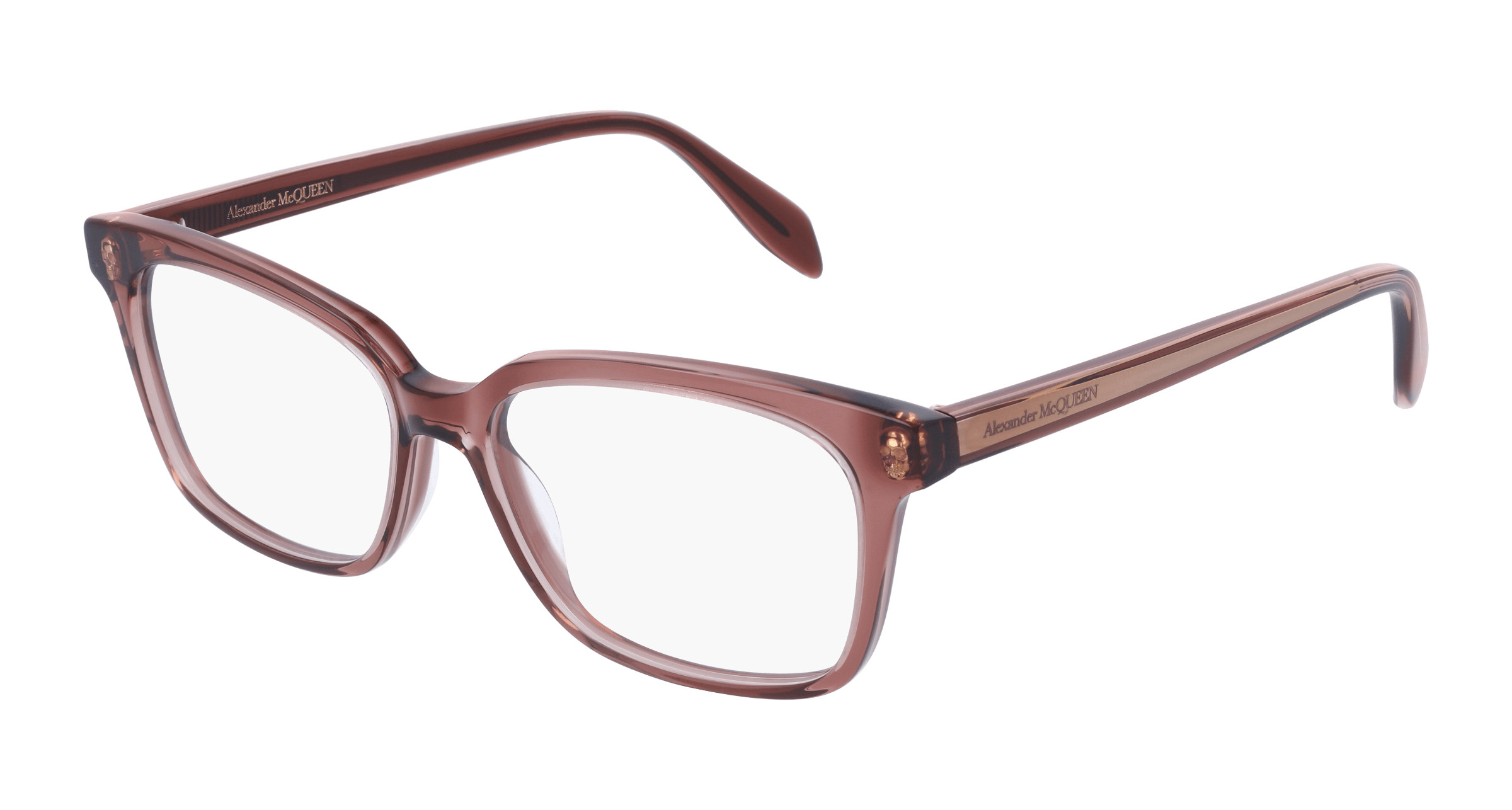 AM0243O Eyeglasses - Alexander McQueen Authorized Retailer  display picture 1
