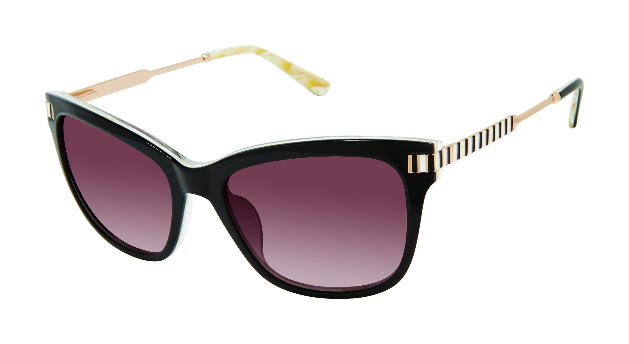 Gwen Stefani L.A.M.B. LA576 Red & White Frame / Grey Gradient Lens Sunglasses Gwen Stefani | LAMB ? Glam✨ ? Style LA142. Shop @lamb  main image 2