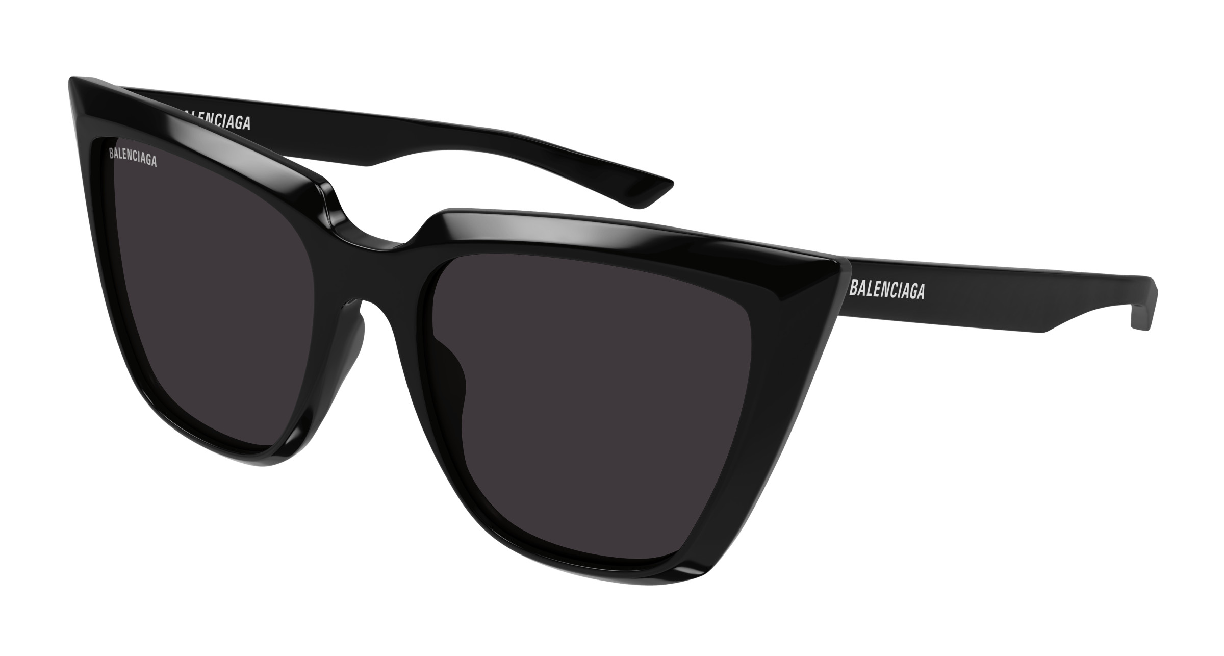 NEW BB0234S 001 BALENCIAGA SQUARE BLACK WOMEN SUNGLASSES BALENCIAGA NEW BALENCIAGA BB0234S 001 BLACK CAT EYE WOMEN  main image 3