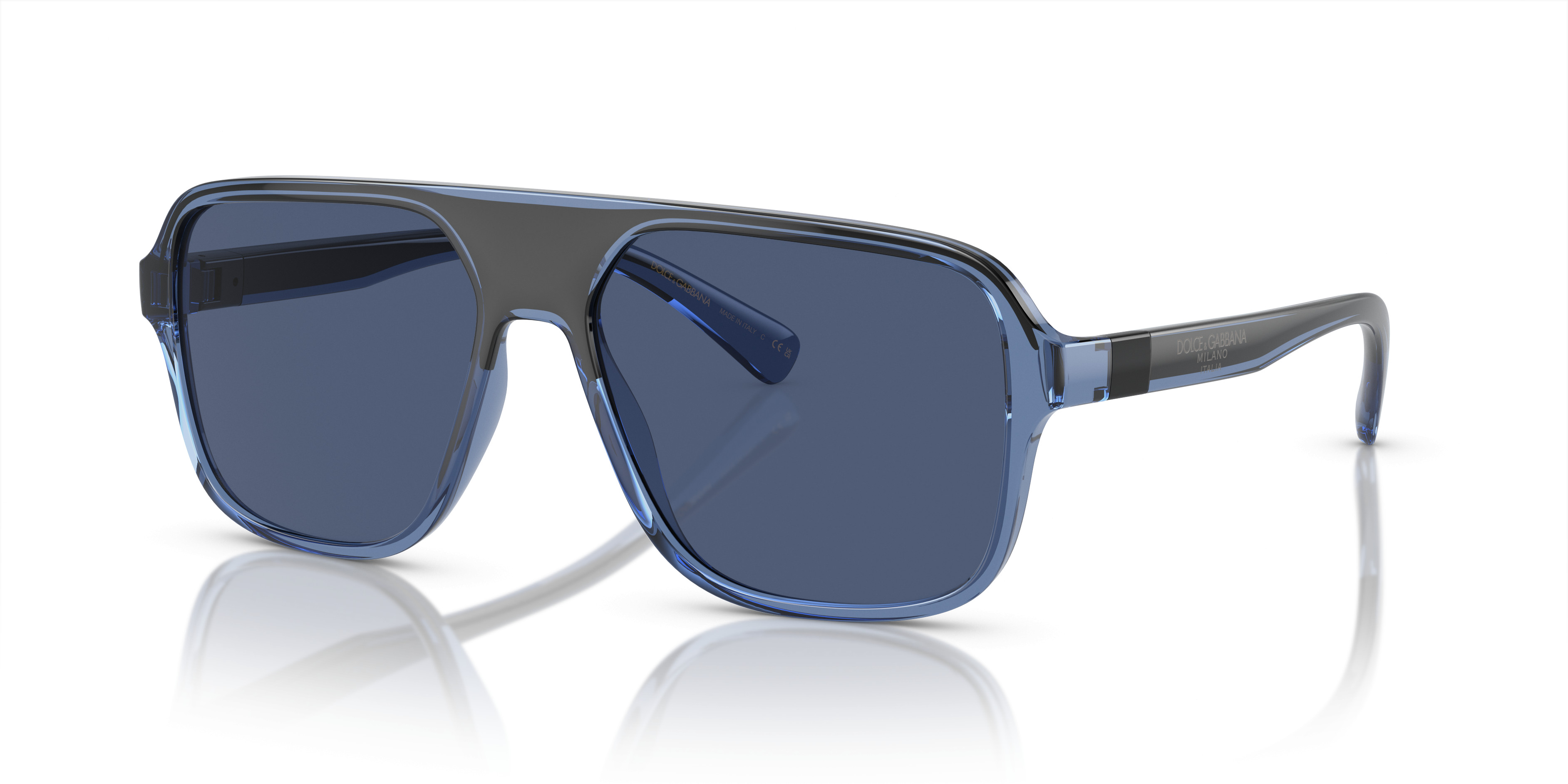 NWT Dolce & Gabbana Sunglasses (JB1356) DG2106K FOLDING PROJECT - GOLD Sunglasses (DG 2106K) - Dolce  main image 2