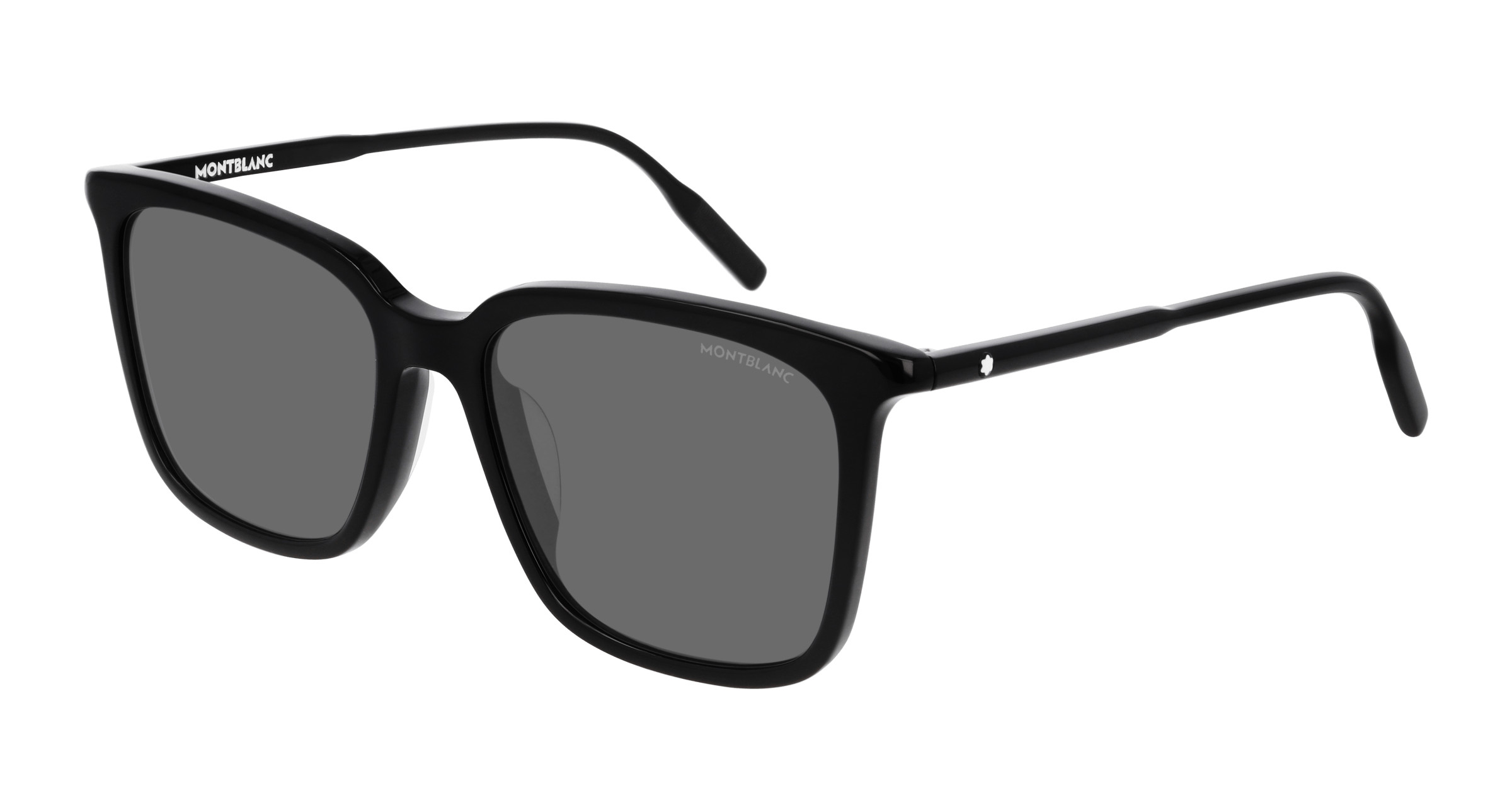 montblanc mb 365S 52F MONTBLANC Mens | UV Protected Rectangular Sunglasses Lens  main image 2