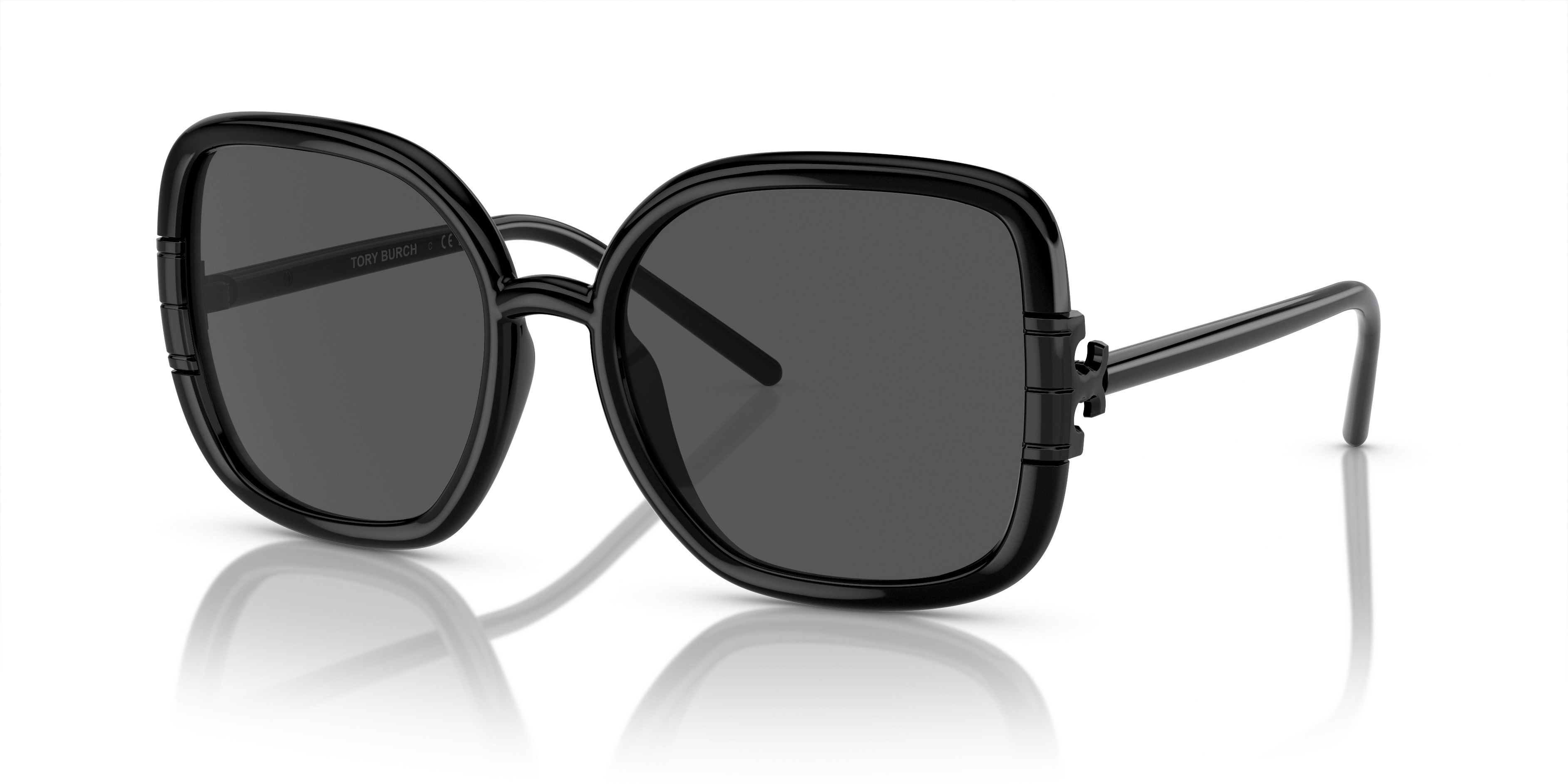 Tory Burch TY6048 TY/6048 Fashion Pilot Sunglasses eleanor-pilot-sunglasses-  main image 3