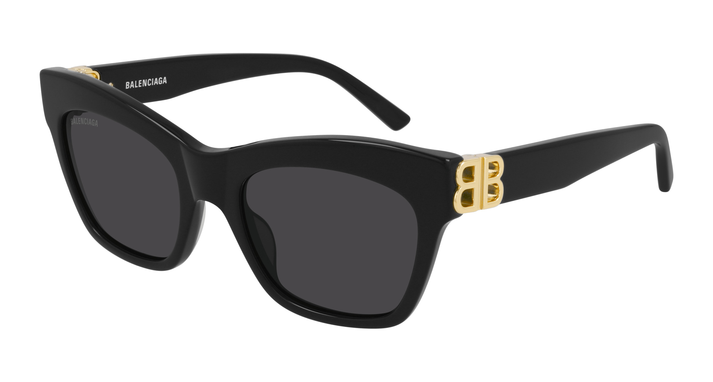 NWT Balenciaga BB0367S-004 Sunglasses NEW BALENCIAGA BB0367S 001 OVAL BLACK SUNGLASSES WOMEN  main image 3
