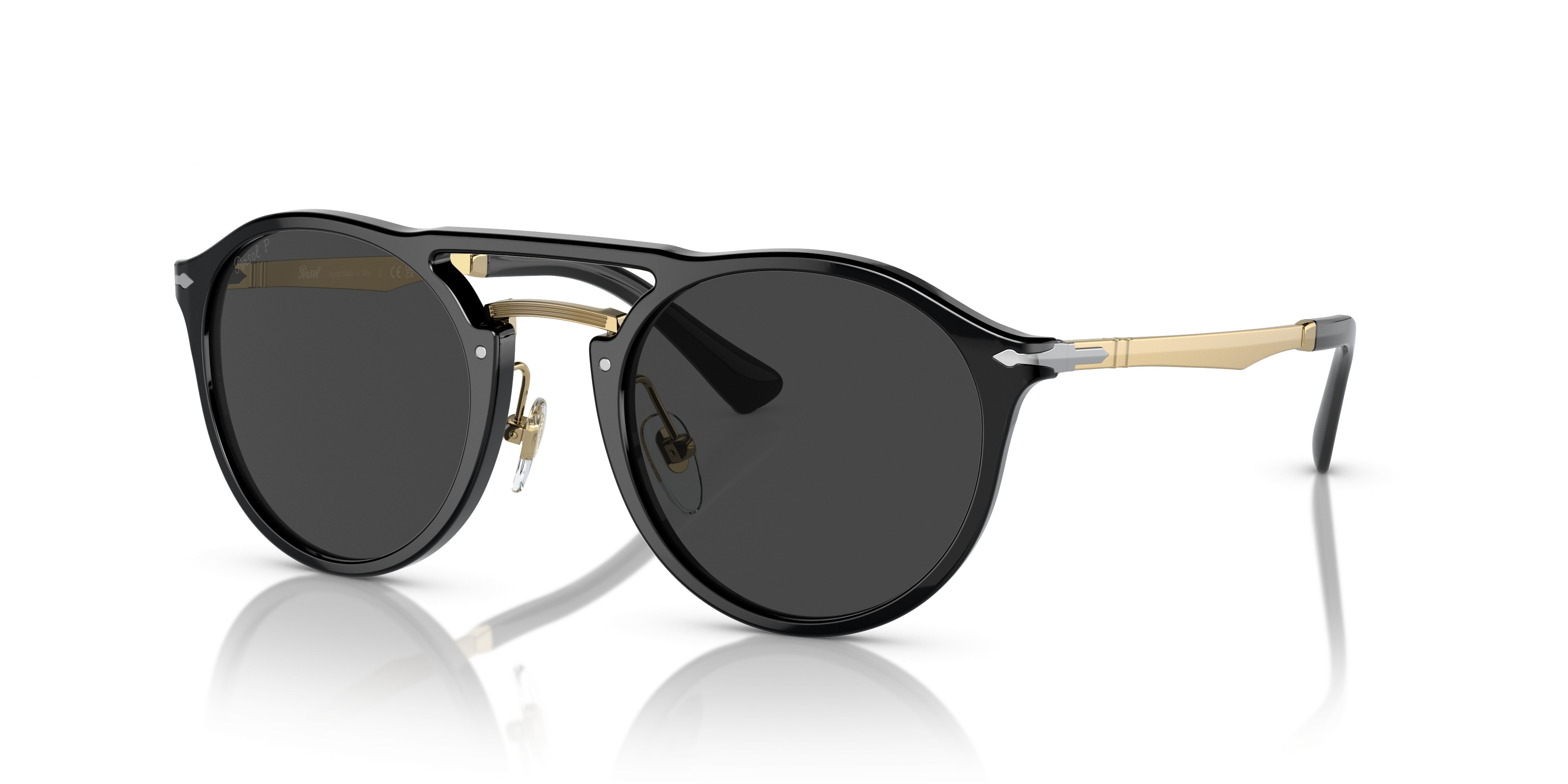 Persol PO3251S Grey Cat-Eye Sunglasses Persol PO3292S S (50 - 21) with Blue lenses and Grey frame  main image 4
