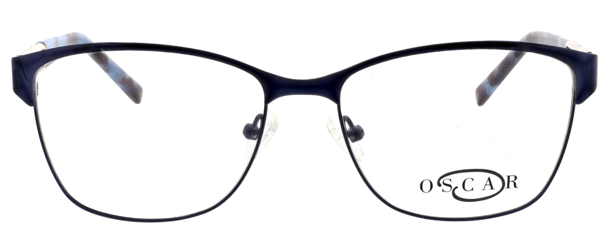 Oscar De La Renta 3096 Occhiali Da Sole Donna, Montatura Full-rim Grigio Metallo, Lenti Marroni