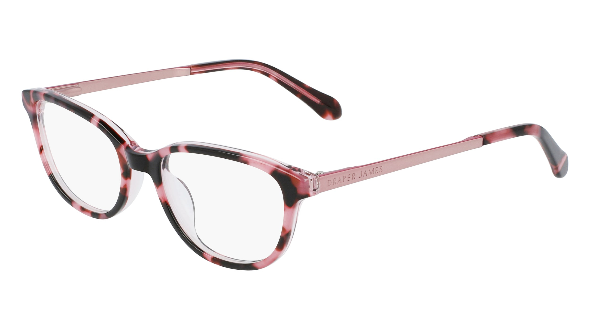 DRAPER JAMES DJ1004 664 Blush Tortoise Girls Kids Eyeglasses 46-16-125 DJ1004 Eyeglasses - Draper James Authorized Retailer  main image 3