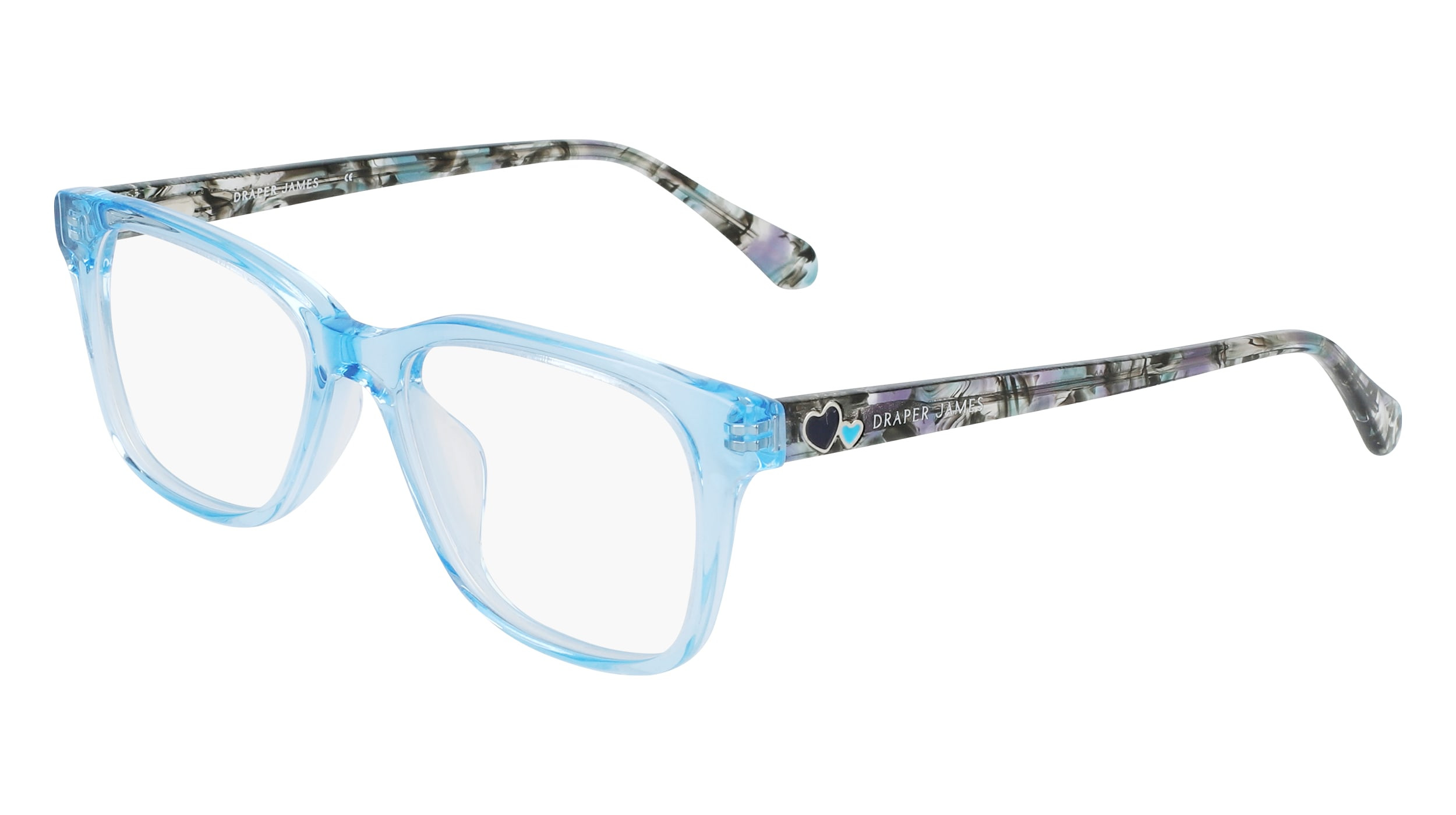 DRAPER JAMES DJ1004 664 Blush Tortoise Girls Kids Eyeglasses 46-16-125 DJ1004 Eyeglasses - Draper James Authorized Retailer  main image 2