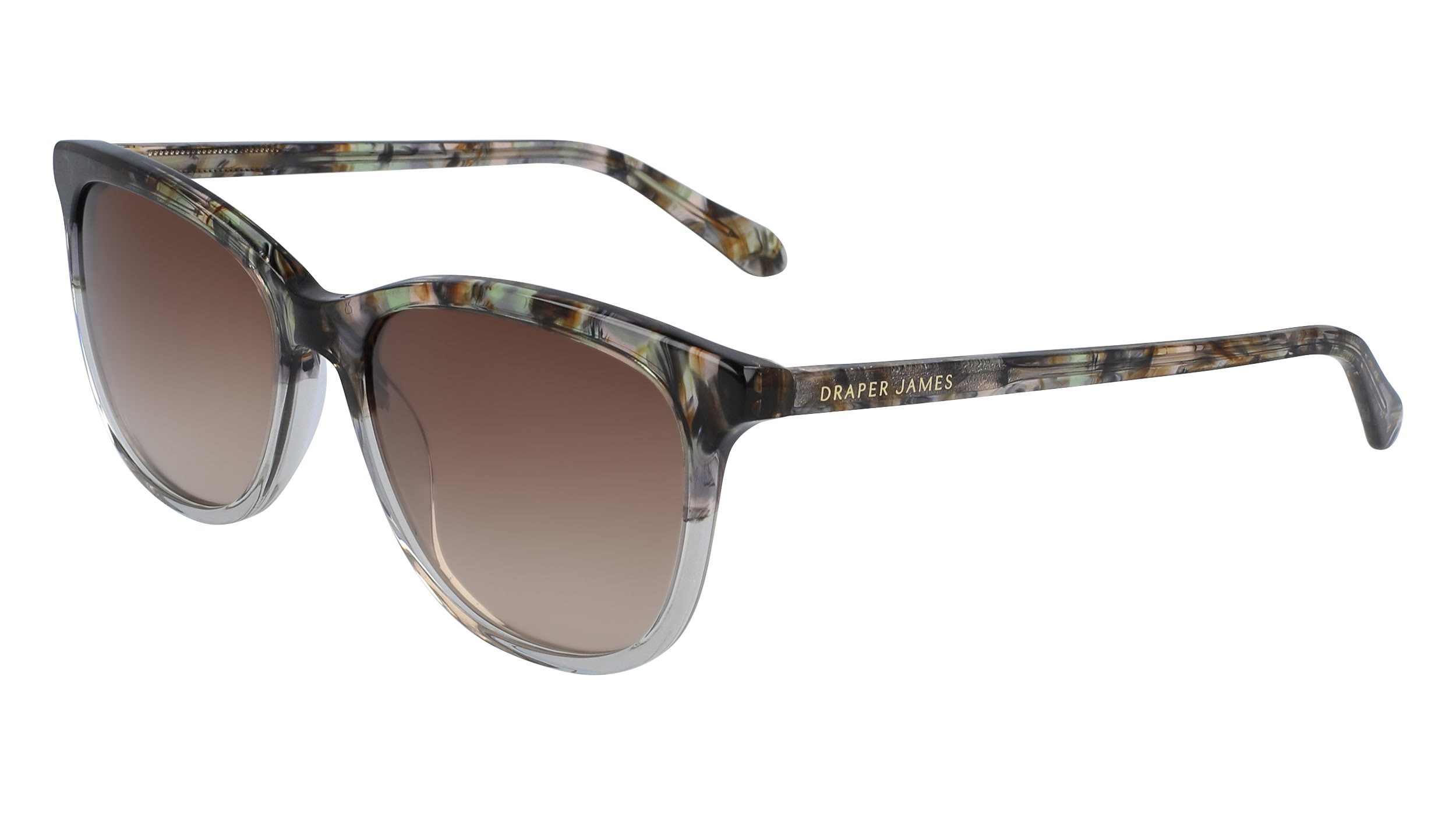 Draper James Women\'s Sunglasses: Tortoiseshell, Brown Gradient Lenses, NEW Draper James DJ7000SC Tortoise Square Sunglasses - Samsclub.com main image 2