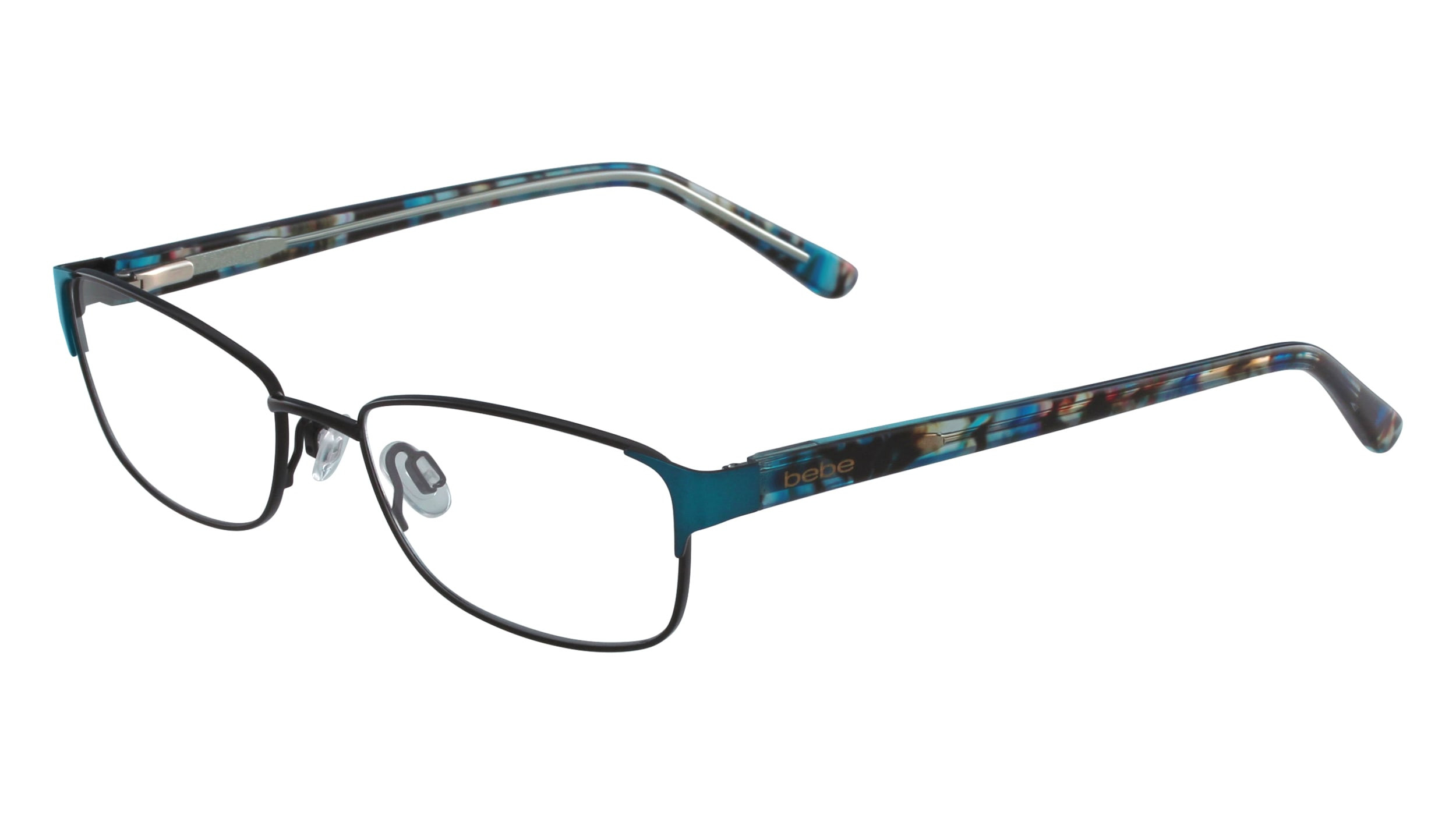 Bebe Blue Tortoise sunglasses / Crystal embellished temples. NWOT, never worn. BEBE EYEWEAR AND SUNWEAR main image 3