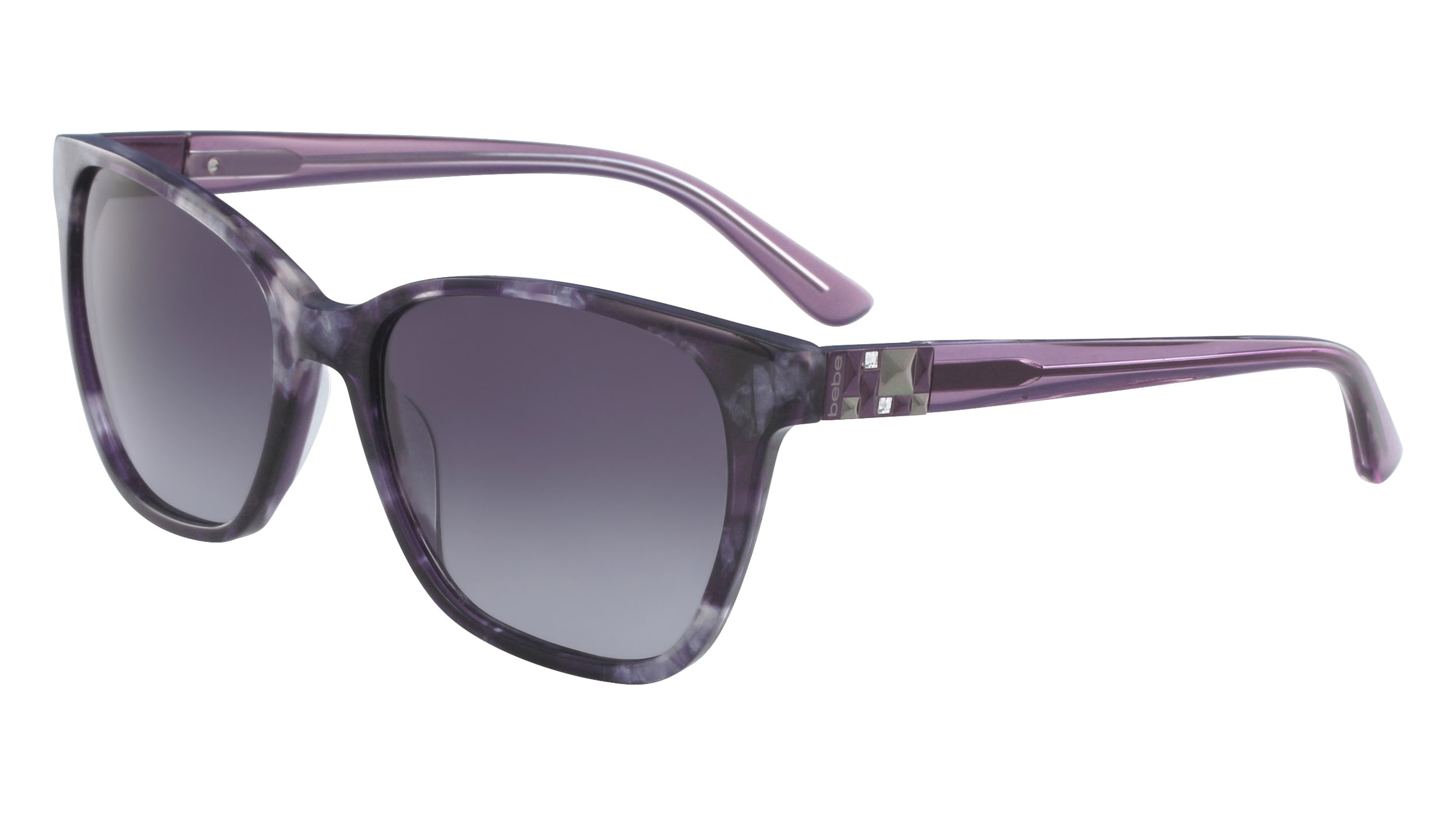 BEBE PHENOMENAL BB7163 Cat Eye Sunglasses Frames Black 55-16-135 Women’s BB7163 Sunglasses - Bebe Eyes Authorized Retailer  main image 2