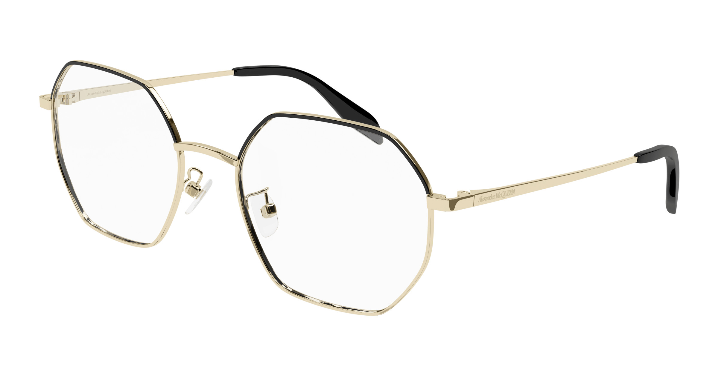 AM0376O Eyeglasses - Alexander McQueen Authorized Retailer