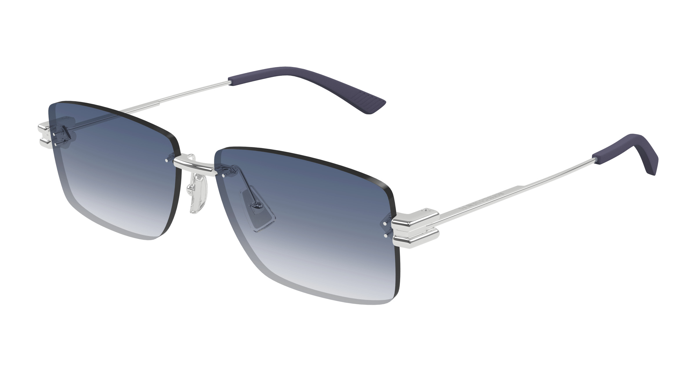 Bottega Veneta BV1217S 001 Sunglasses Black Aviator Frame, Grey Lenses Bottega Veneta BV1217S Aviator Sunglasses | Fashion Eyewear main image 2