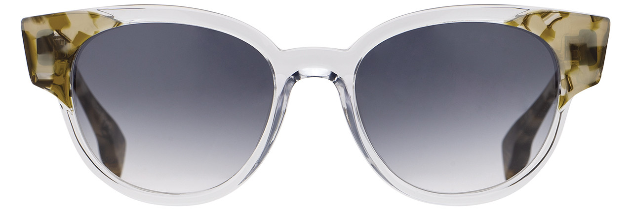 STATE Optical Co. CANNON Sunglasses in Galaxy Plum Spaceman Galactic Magenta Uni-Sex Wrap Sunglasses | Le Specs main image 4