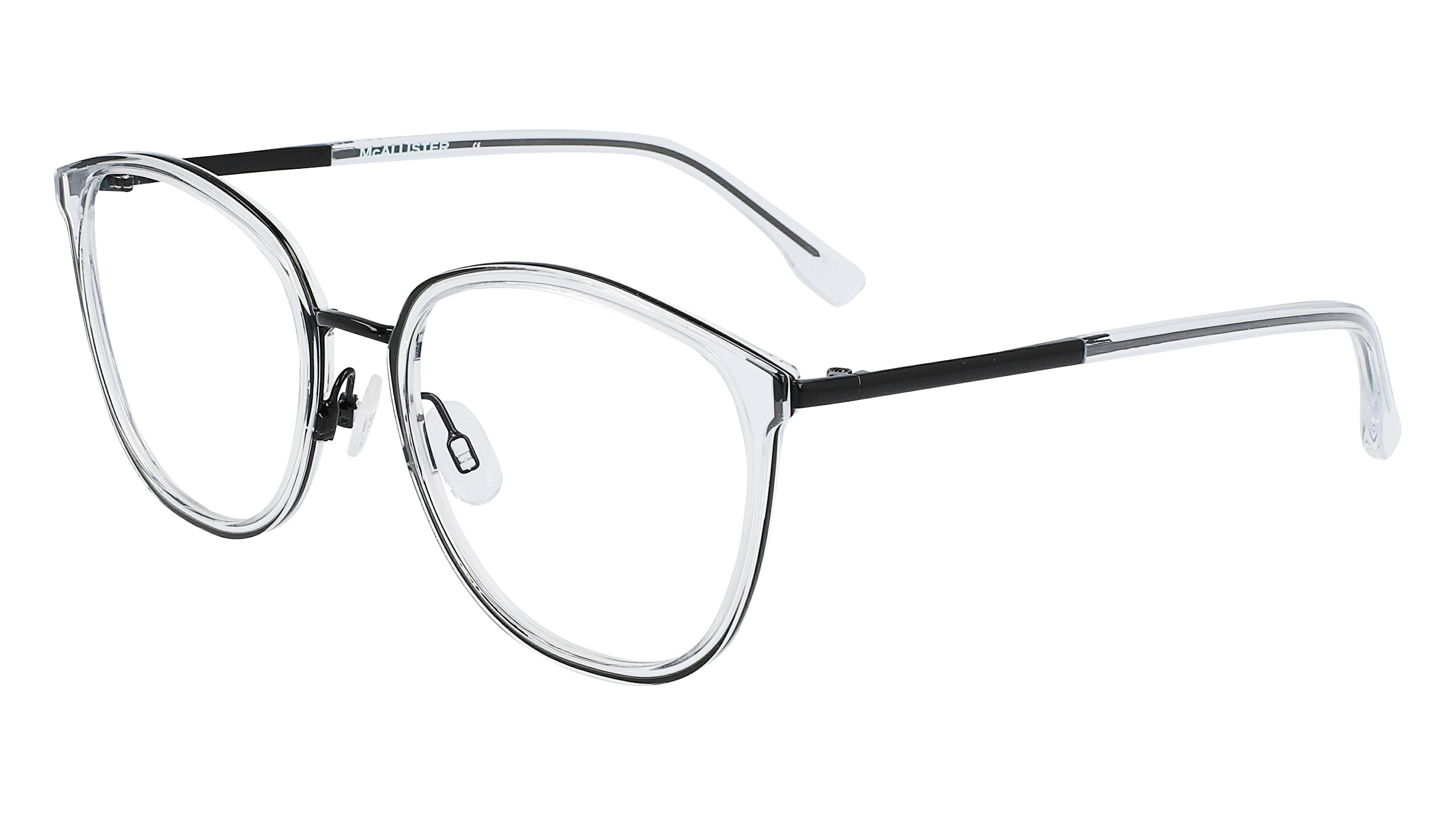 MCALLISTER MC4548 Eyeglasses 020 Grey Crystal 49mm MC4548 Eyeglasses - McAllister Authorized Retailer  main image 4
