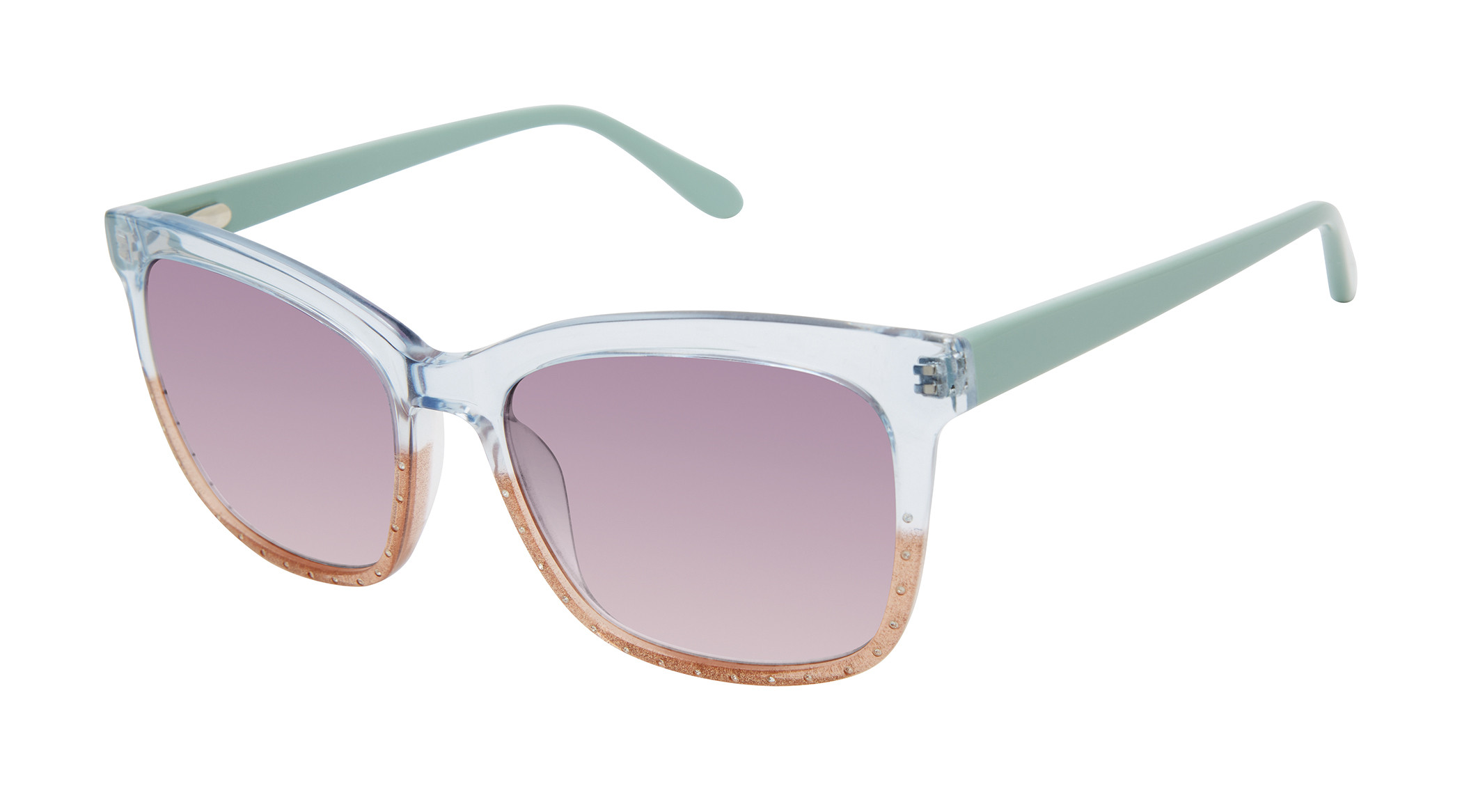 Lulu Guinness Sunglasses Cat Eye Tortoiseshell Pink Lip Motif Designer Whimsical Lulu Guinness Sunglasses & Sunglasses Accessories for Women  main image 3