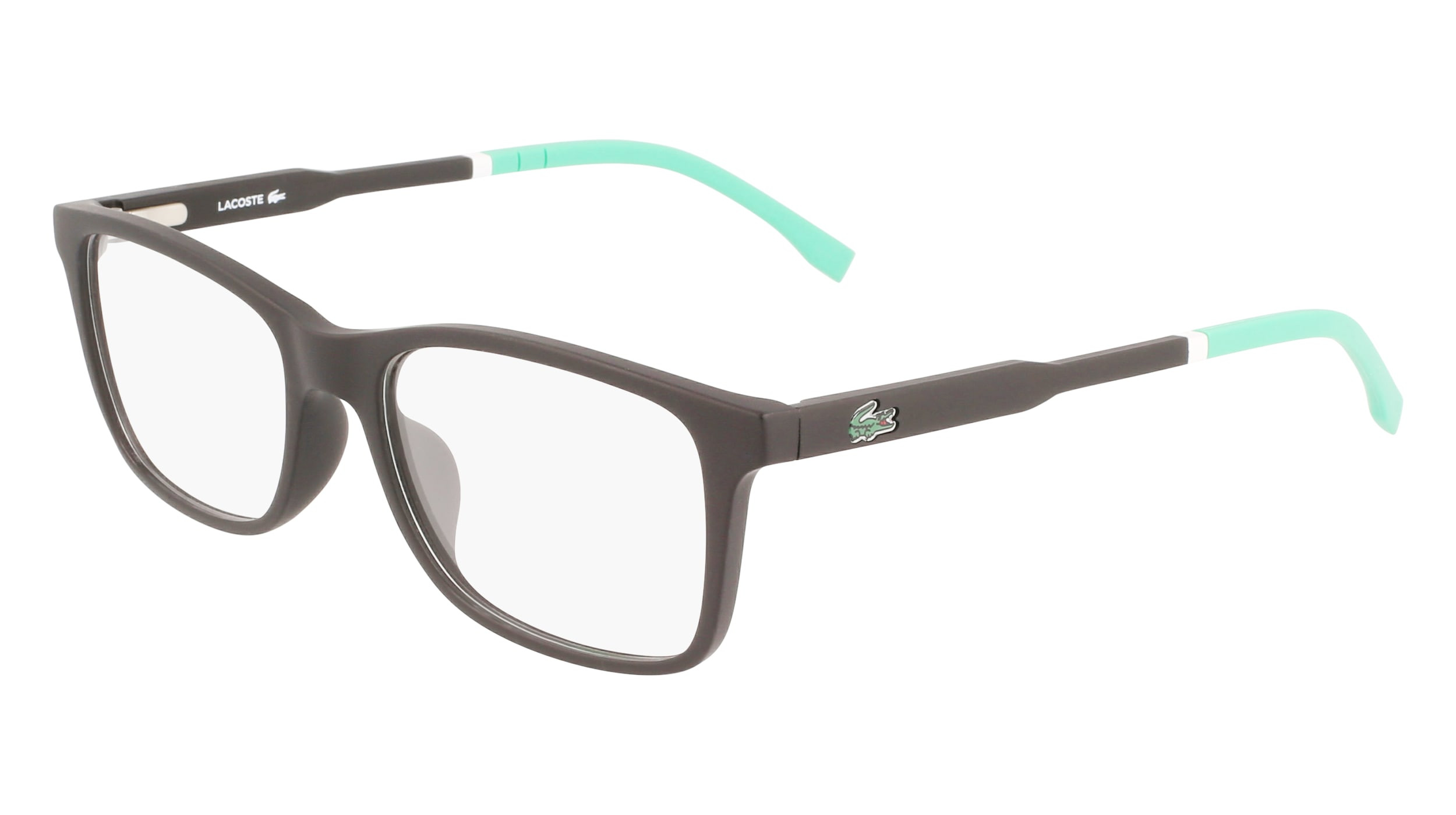 New KIDS Lacoste L-3803B 440 Crystal Blue Eyeglasses w/Glitter Temples 51/14/135 Amazon.com: Lacoste L3803B Kids 444 51 New Kids Eyeglasses  main image 2