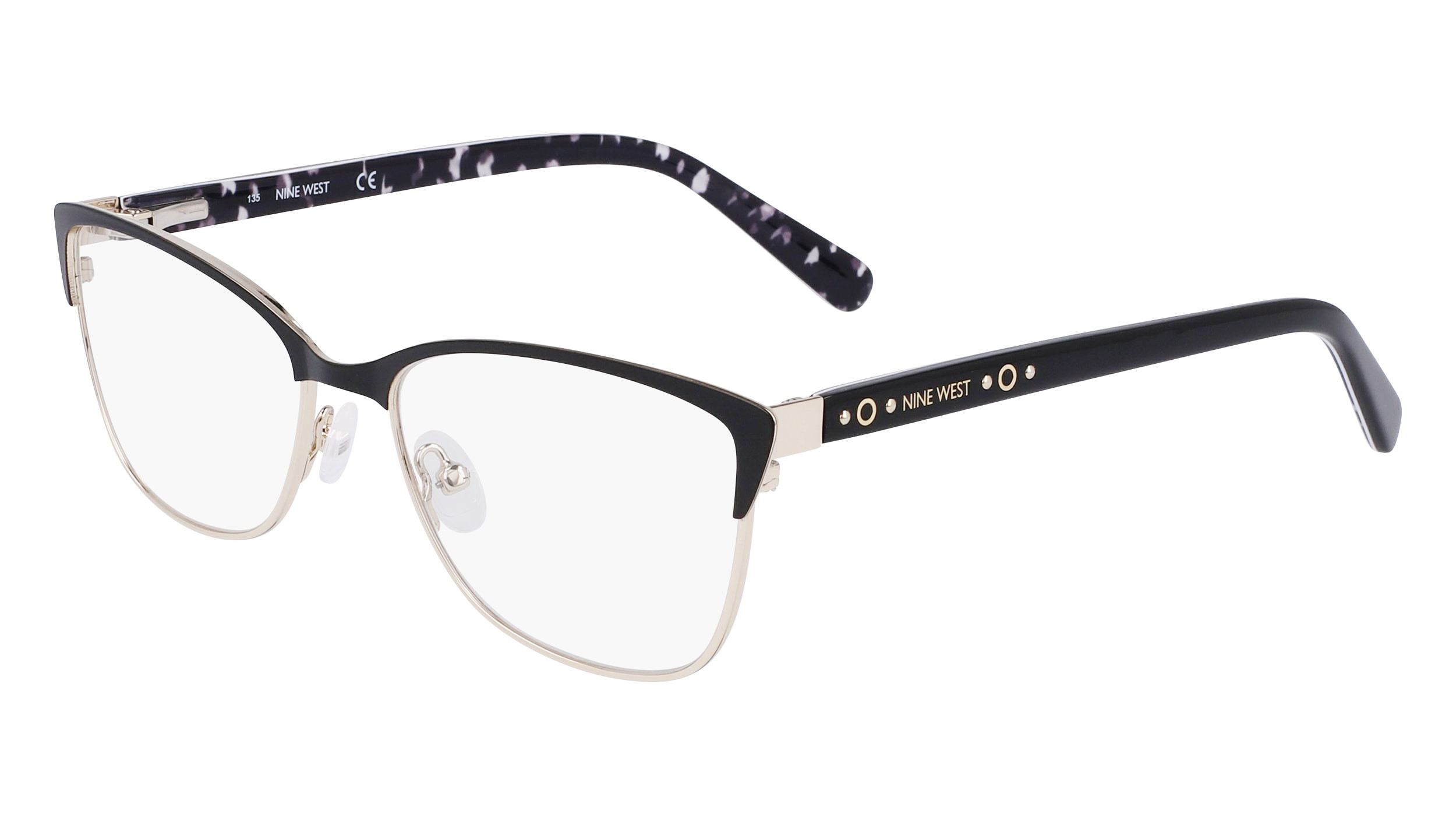 Nine West EYEGLASSES NW8011-505-49 New with case NW8011 Eyeglasses - Nine West Authorized Retailer  main image 4