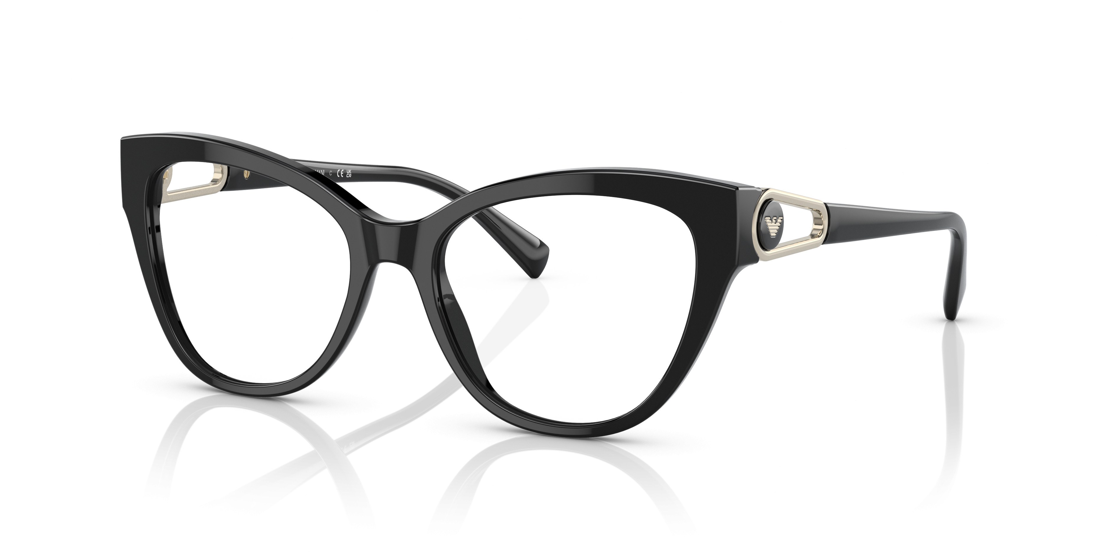 Emporio Armani EA3180F Eyeglasses Violet Cat-Eye Emporio Armani Italy EA 9318 LZF 50-15-140 Purple Full Rim  main image 4