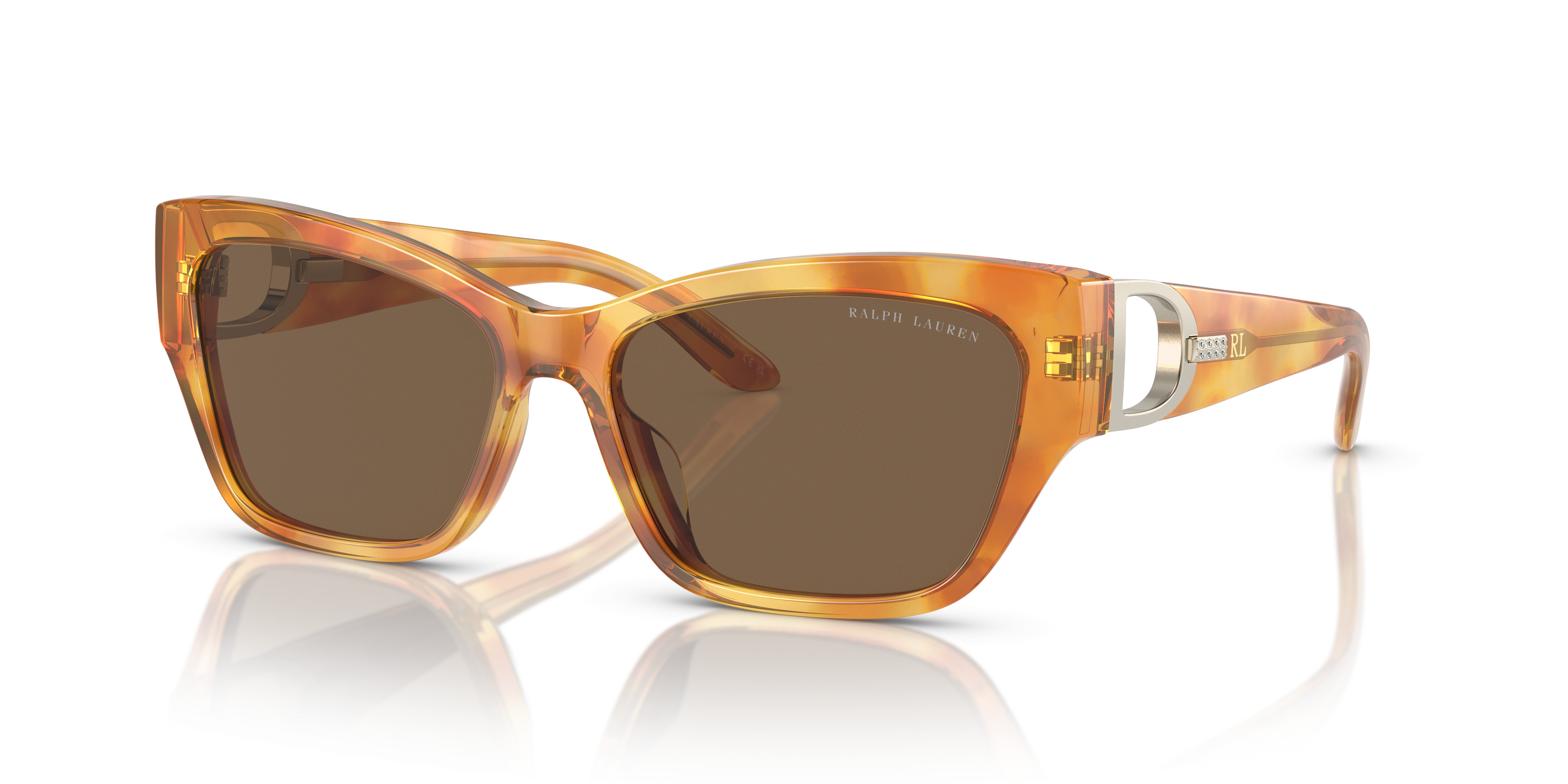 Ralph Lauren RL8070 Tortoise 56-18-135 sunglasses RL8070 Sunglasses (RL 8070) - Ralph Lauren Authorized  main image 2