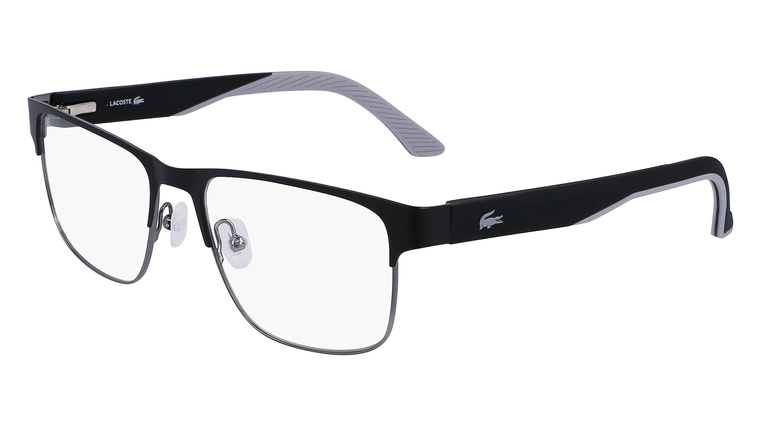 NEW LACOSTE L2264 024 Dark Grey Eyeglasses 49/21/145 with Lacoste Case Lacoste L2964 Eyeglasses | Select Eyewear main image 3
