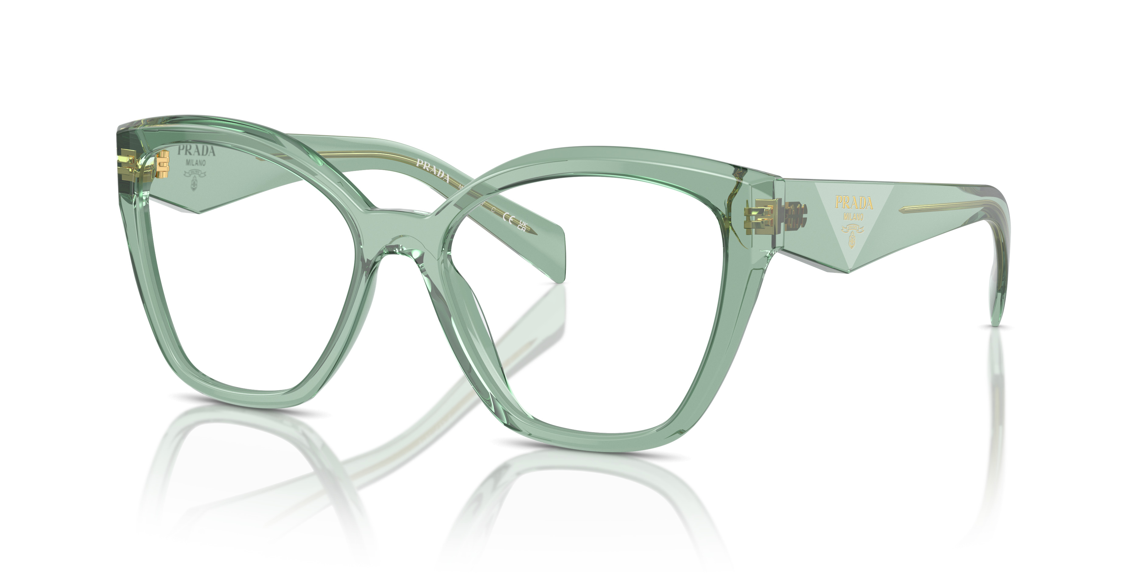 PR B01V Eyeglasses - Prada Authorized Retailer | coolframes 