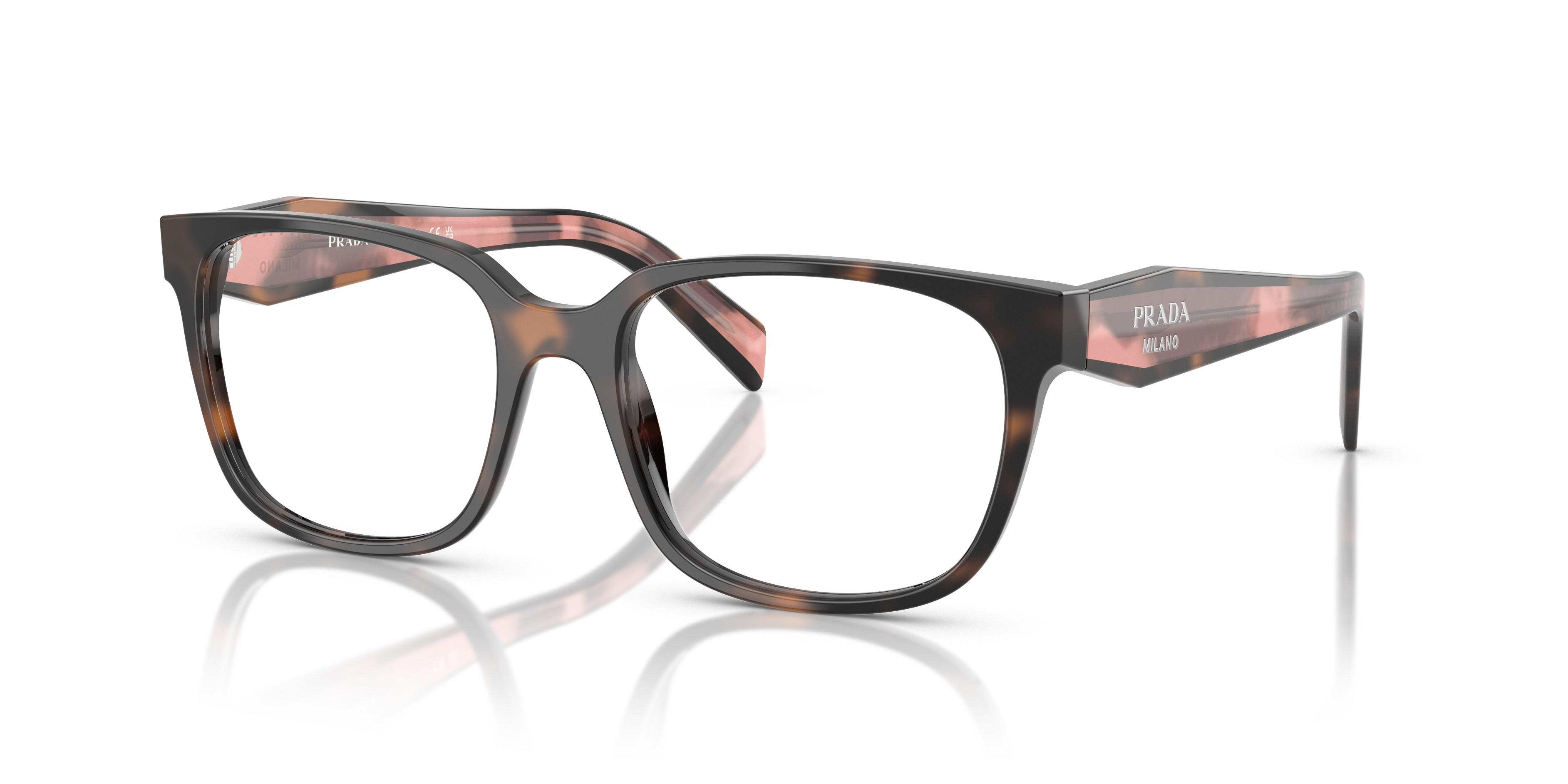 PR B07VD Eyeglasses - Prada Authorized Retailer | coolframes 