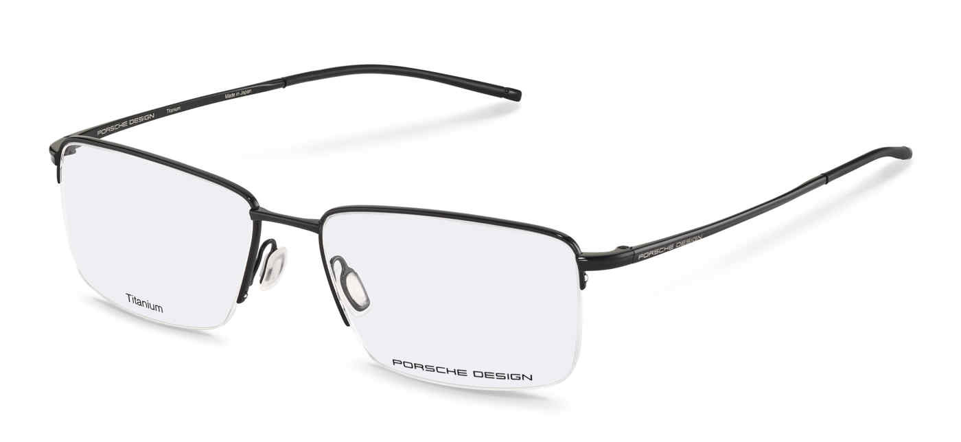 ?️Made in Italy! Porsche Design P8766 Pol.Black Eyeglasses 56/16 140 /EUM157?️ Porsche Design Eyeglasses P8317 P/8317 D Blue/Black Optical  main image 2