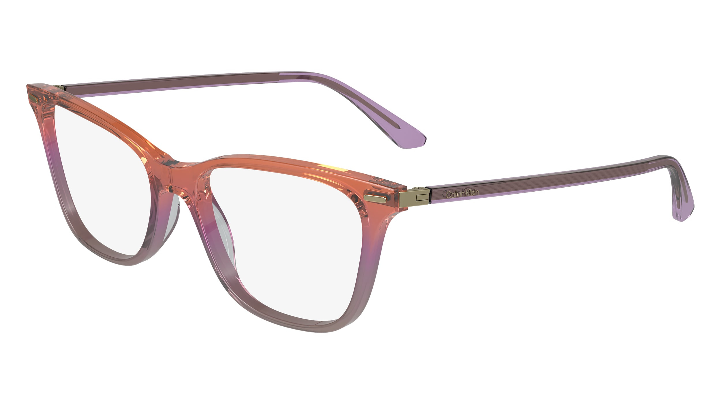 Calvin Klein Collection Tortoise Shell Eyeglass Frames Calvin Klein CK23542 Oval Glasses | Fashion Eyewear US main image 2