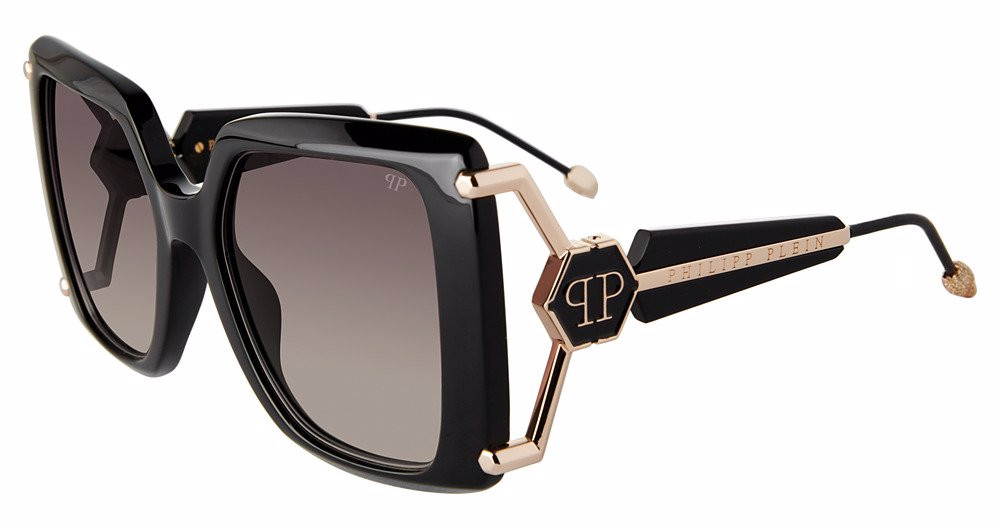 Philipp Plein SPP160 04BL Square Sunglasses – Havana / Brown Philipp Plein SPP160 04BL 57 | Bassol Optic Spain main image 3