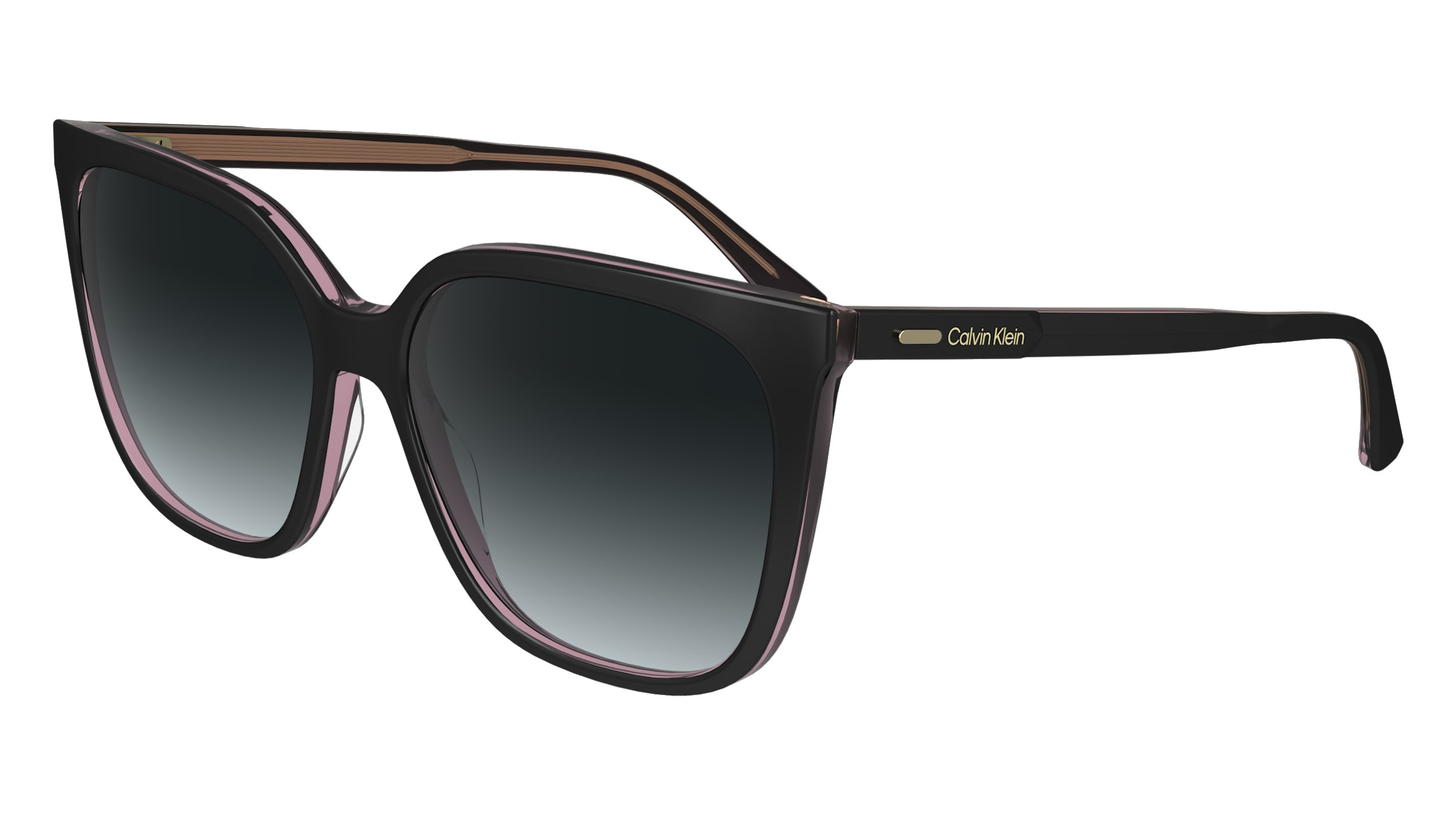 Calvin Klein Sunglasses CK3173S 209 see through wire frame New CK3173S Sunglasses - Calvin Klein Authorized Retailer  main image 2