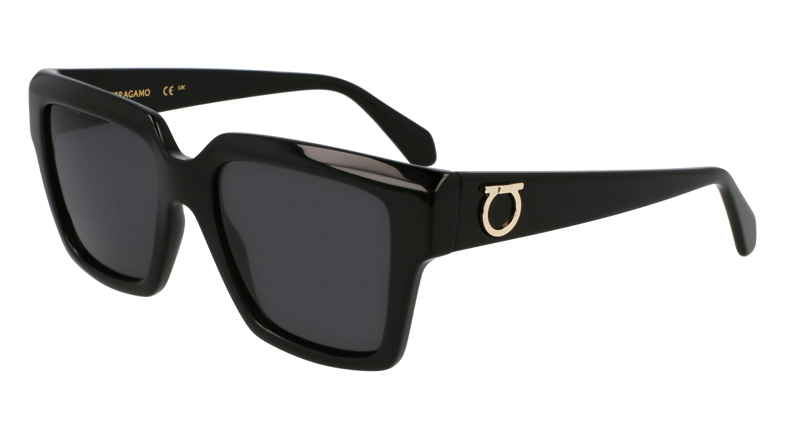 Salvatore Ferragamo SF1102S Black Oversized Square 