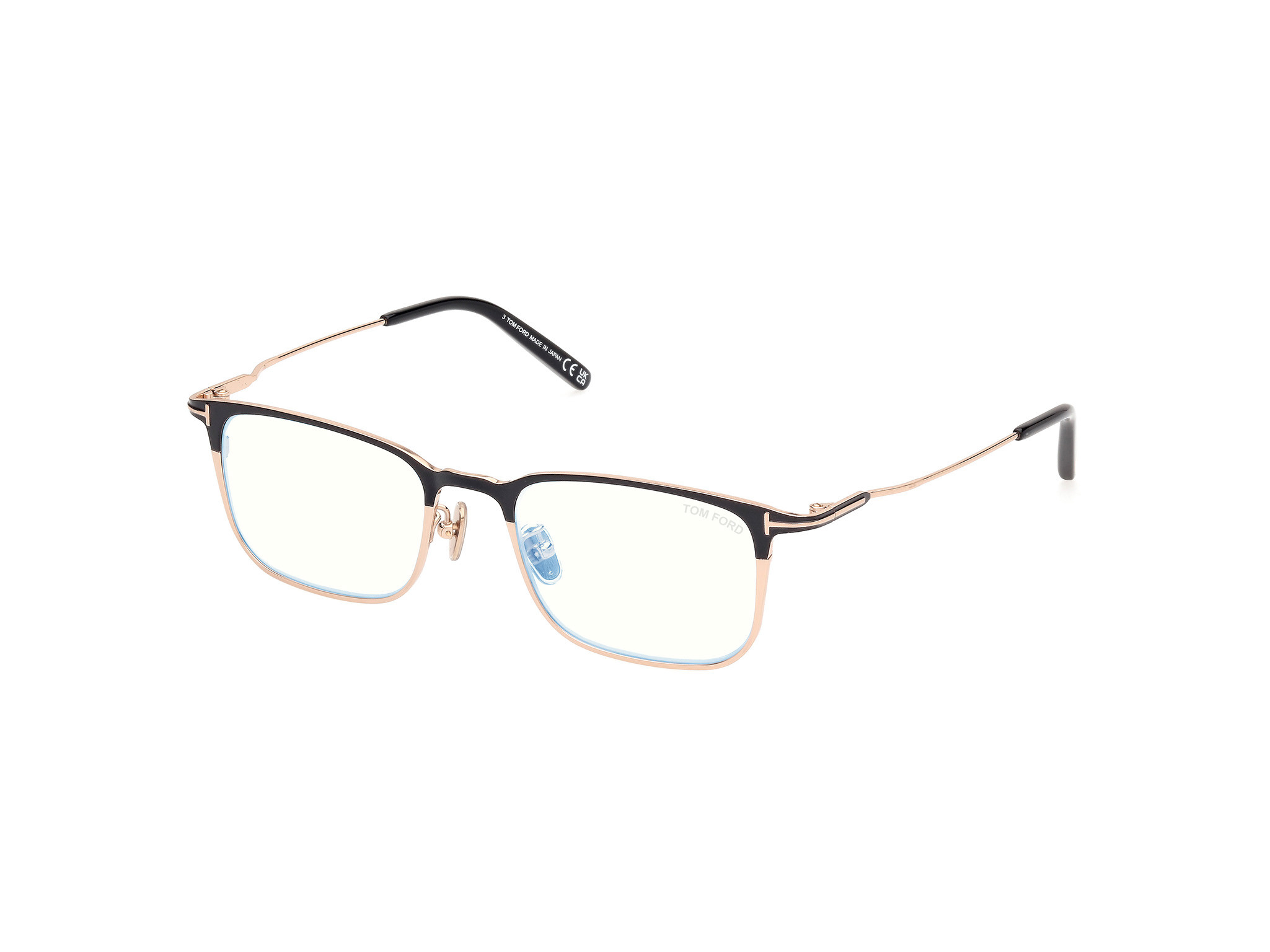 FT6020-D-B Eyeglasses - Tom Ford Authorized Retailer | coolframes 