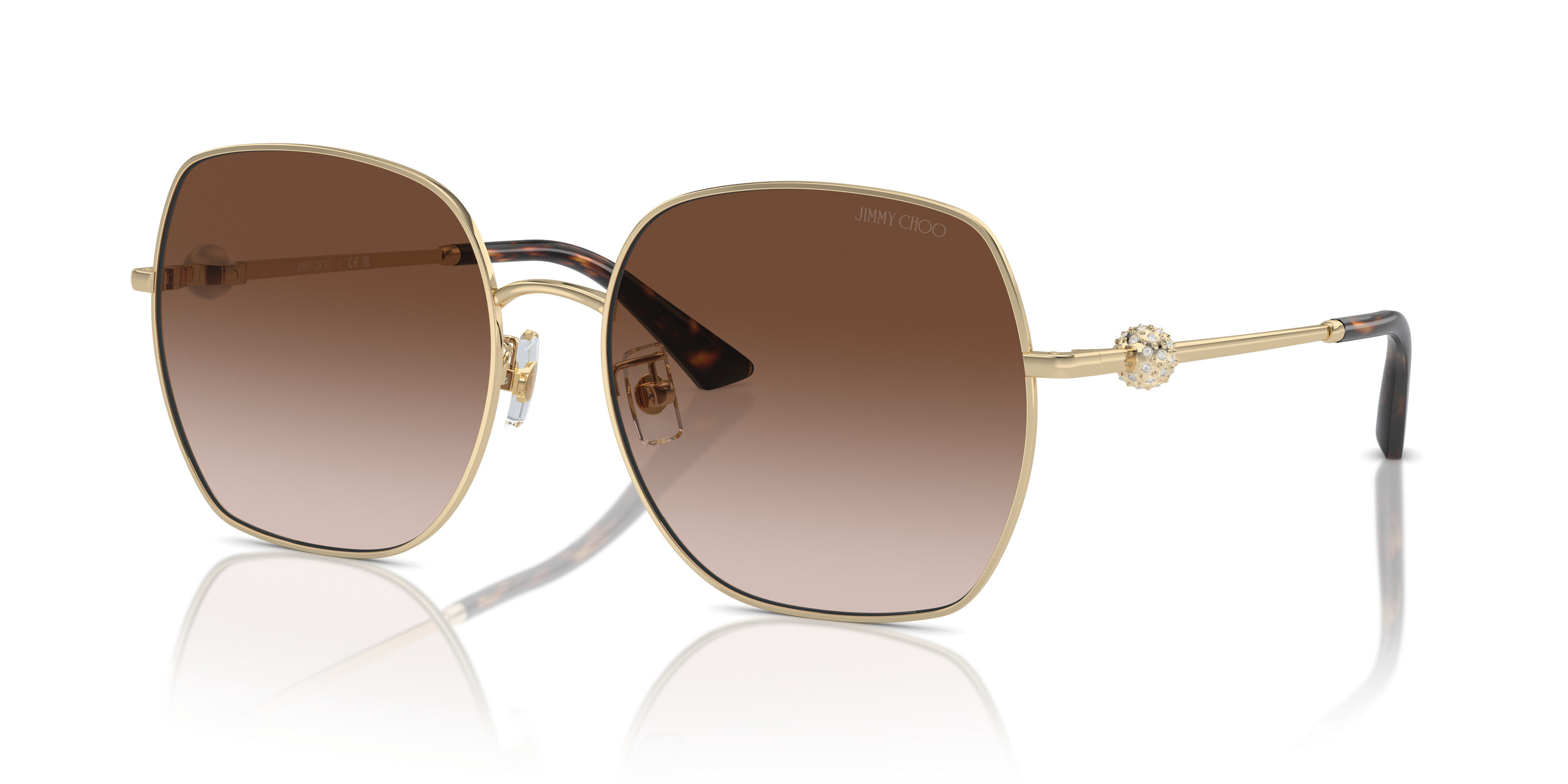 JC4006BD Sunglasses - Jimmy Choo Authorized Retailer 