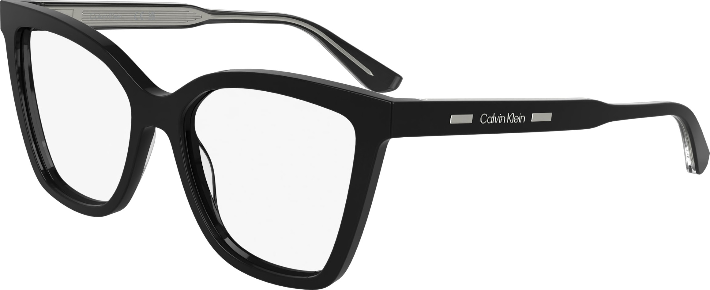 Calvin Klein Black Cat-Eye Sunglasses Clip On Included CK2455 No Case Calvin Klein CK24550MAG-SET Eyeglasses | Select Eyewear main image 4