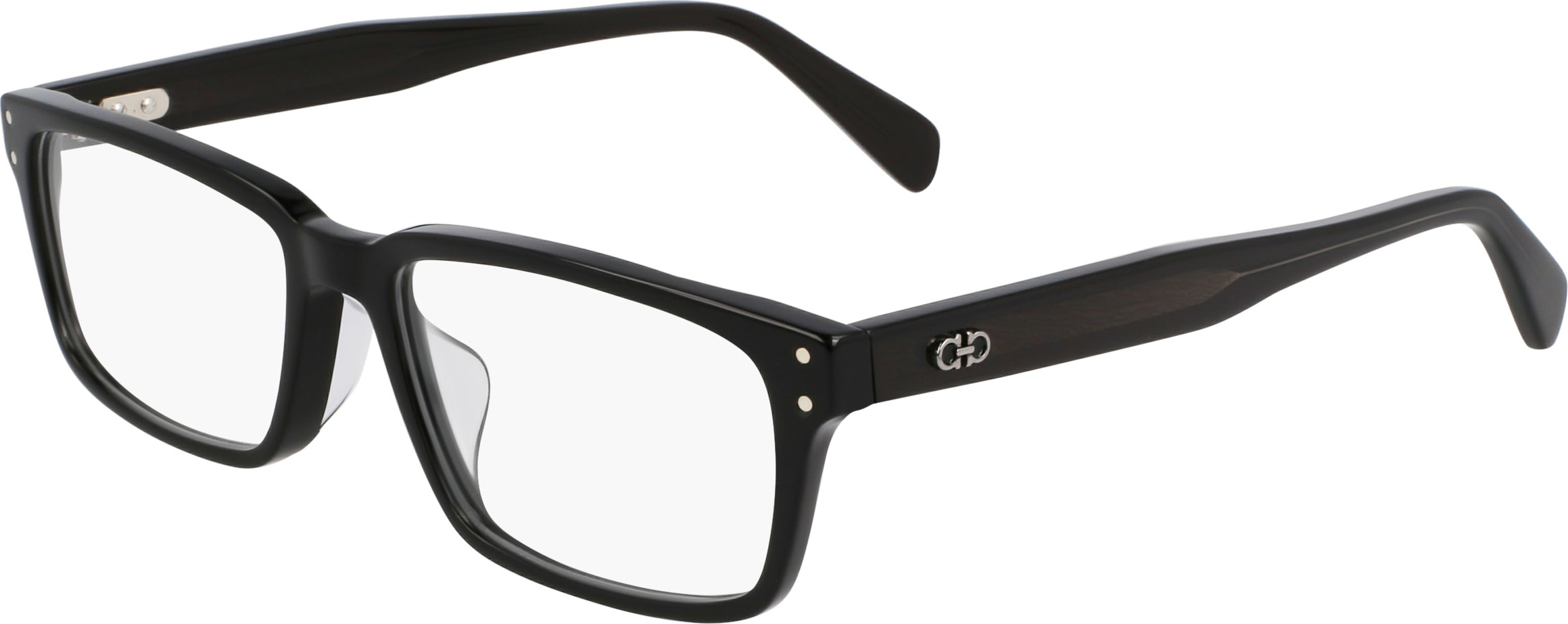 Salvatore Ferragamo SF2231 Eyeglasses Black Metal Metal Rectangular SF2231 Eyeglasses - Salvatore Ferragamo Authorized Retailer  main image 4