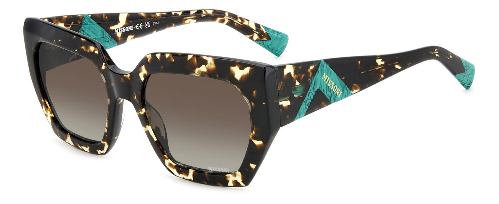 Missoni Women\'s MIS 0169/S 56mm Sunglasses MISSONI MIS-0169/S-XGW/IB Sunglasses Sun Glasses XGW GREEN  main image 2